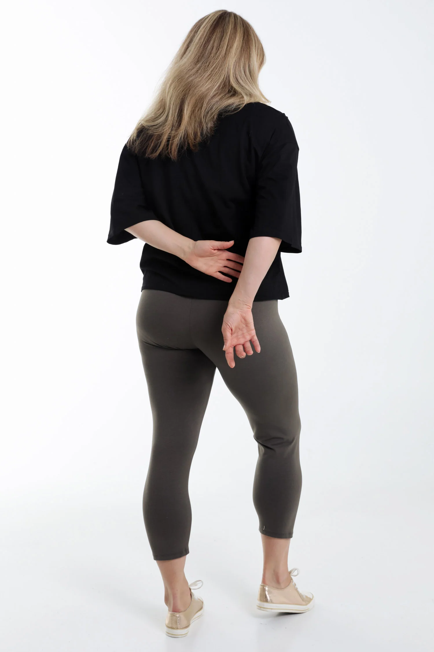Legging 3/4 en coton bio - Image 34