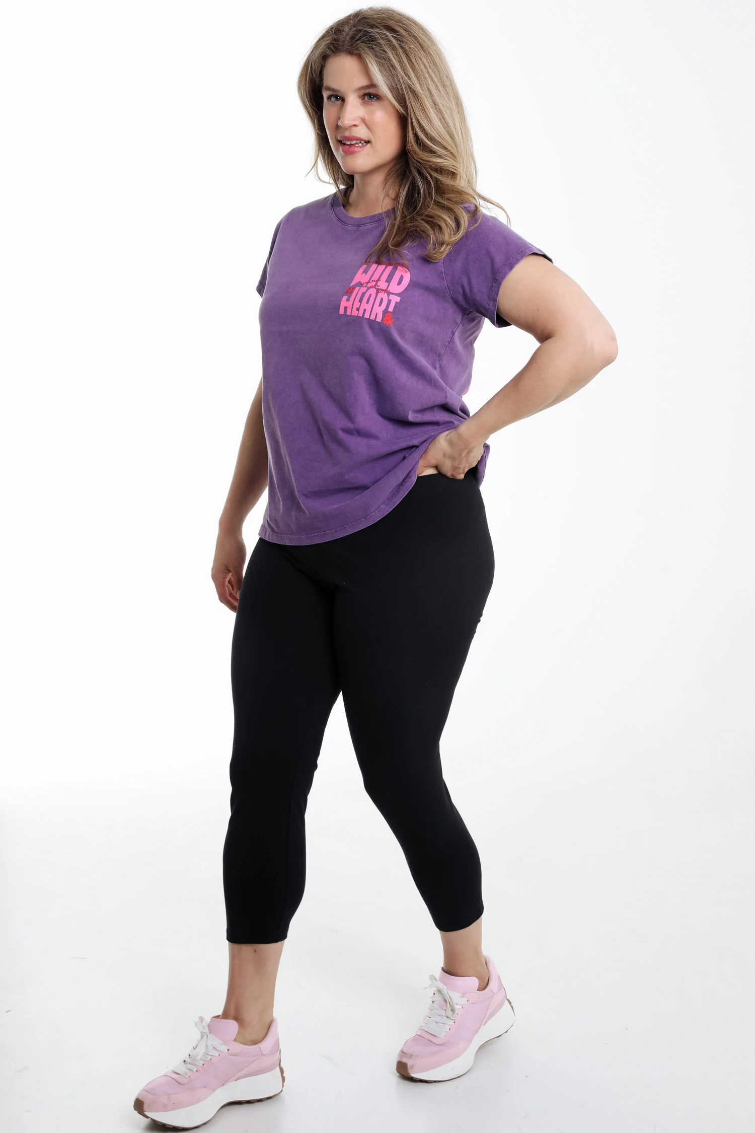 Legging 3/4 en coton bio - Image 51