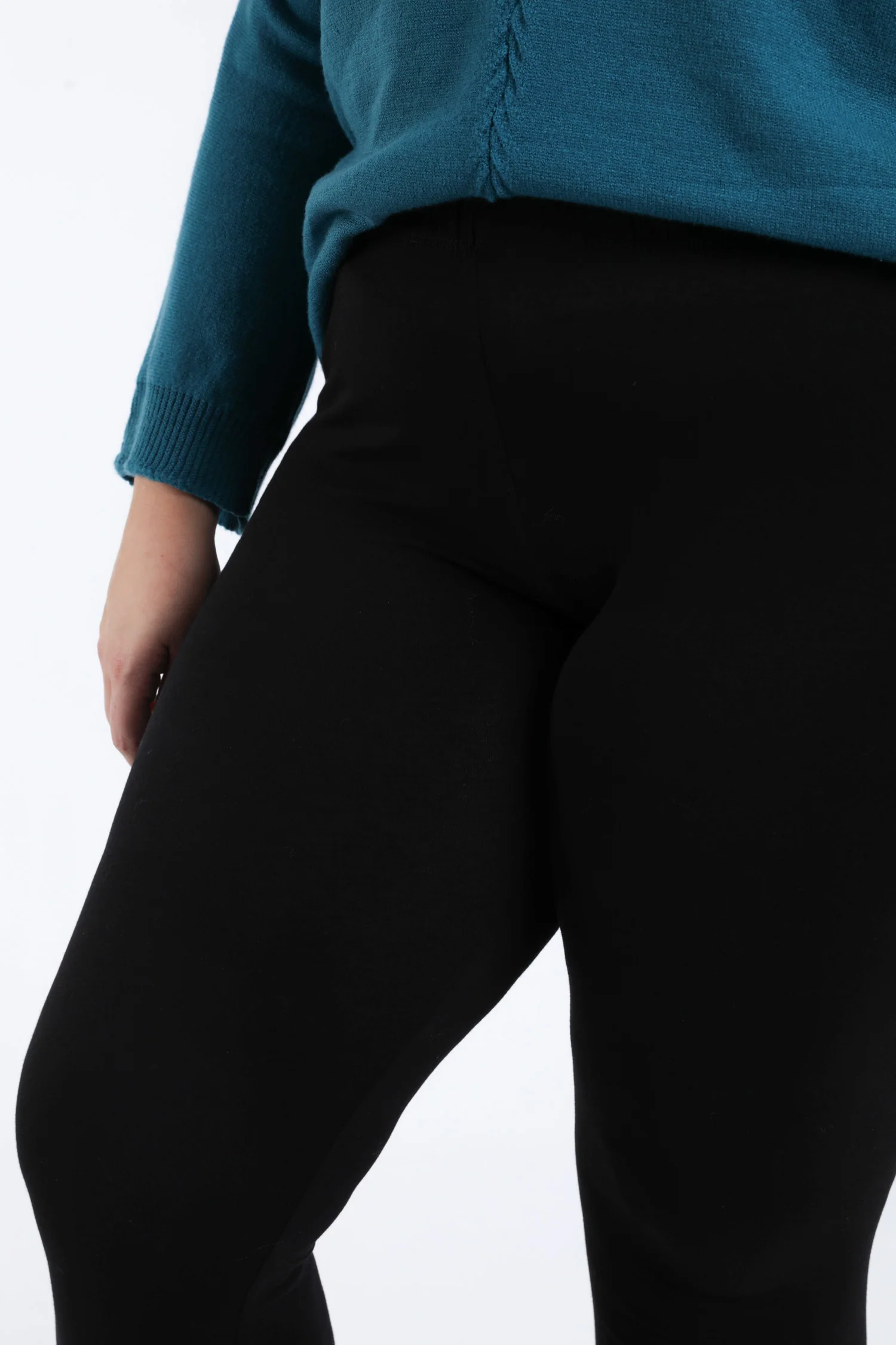 Legging long en coton bio uni - Image 4
