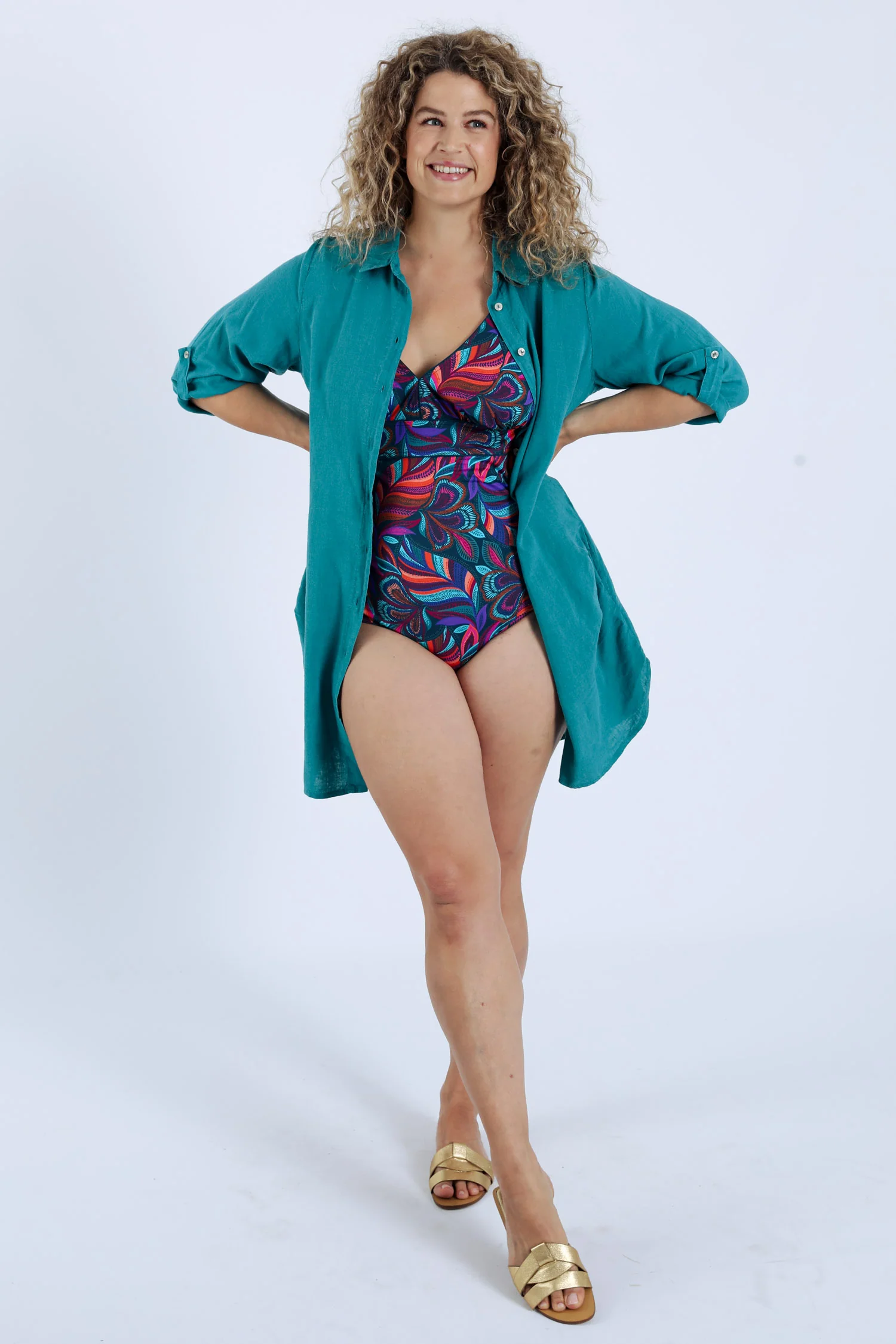 Maillot de bain imprimé floral - Image 9