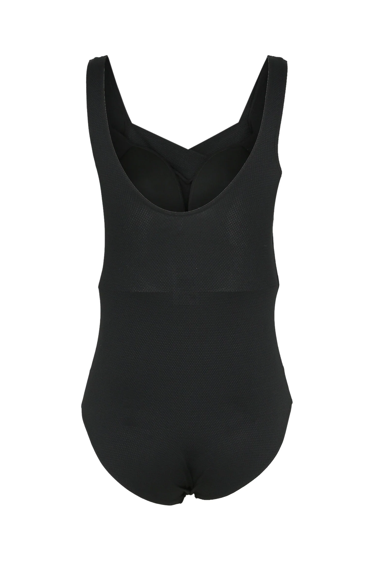 Maillot uni en nid d'abeille - Image 9