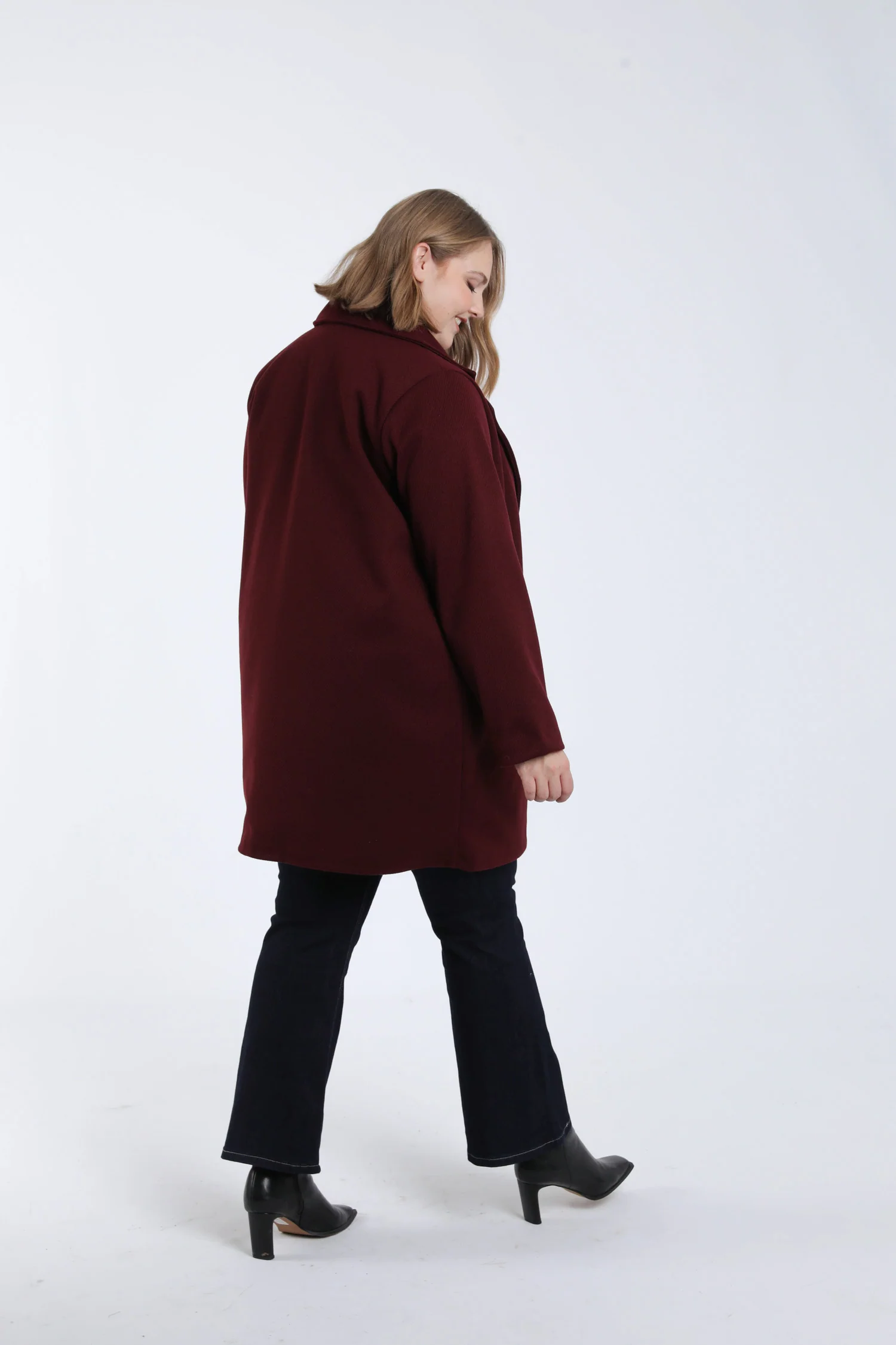 Manteau long uni - Image 2