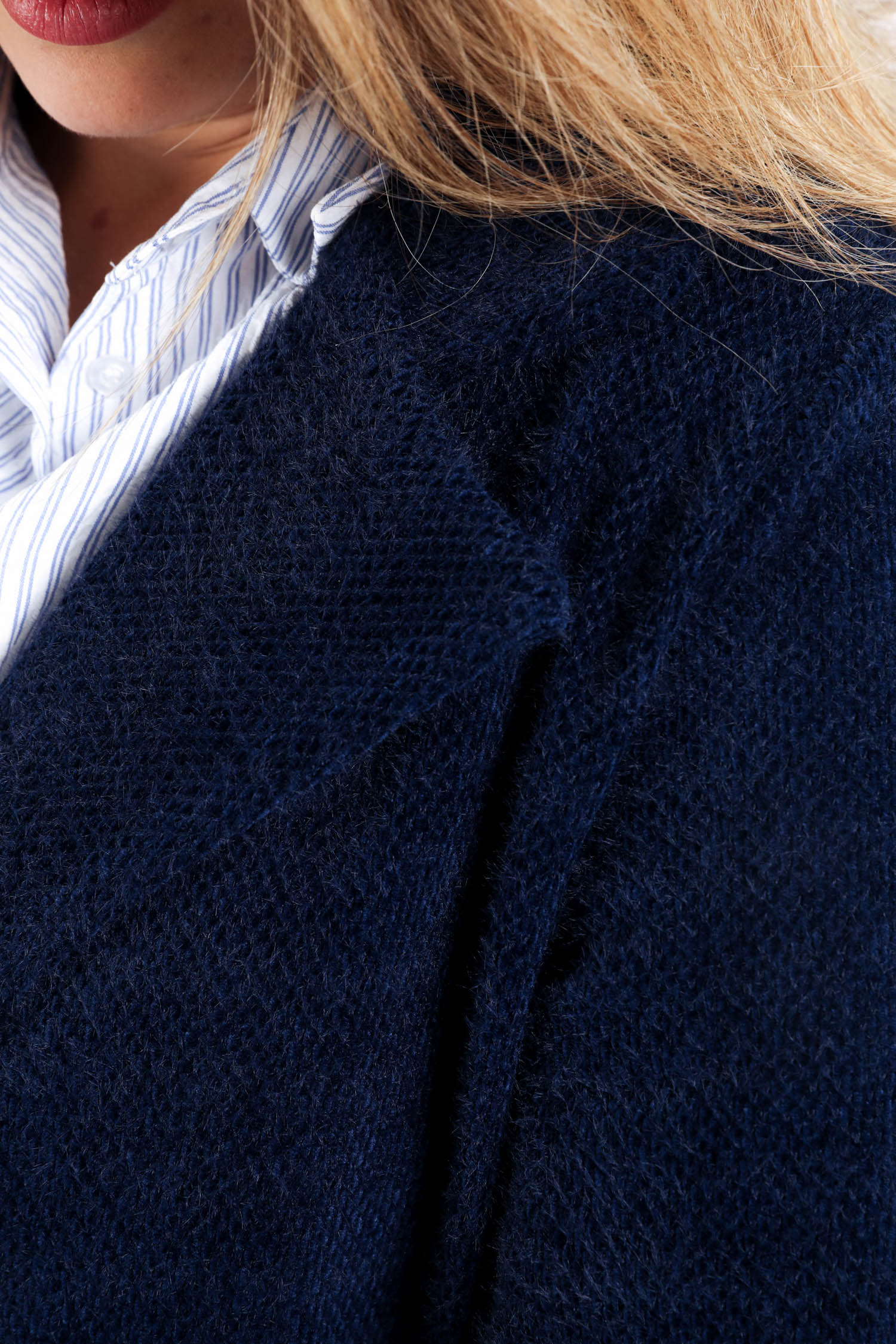 Manteau mi-long uni - Image 3