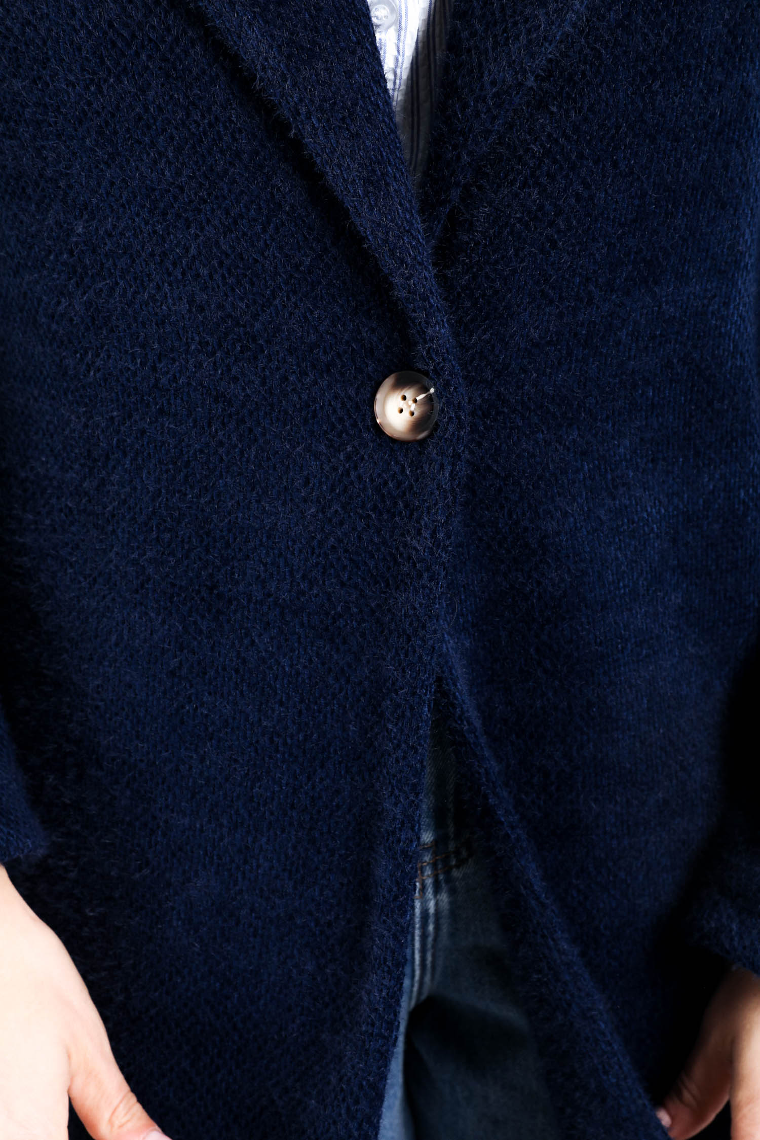 Manteau mi-long uni - Image 5