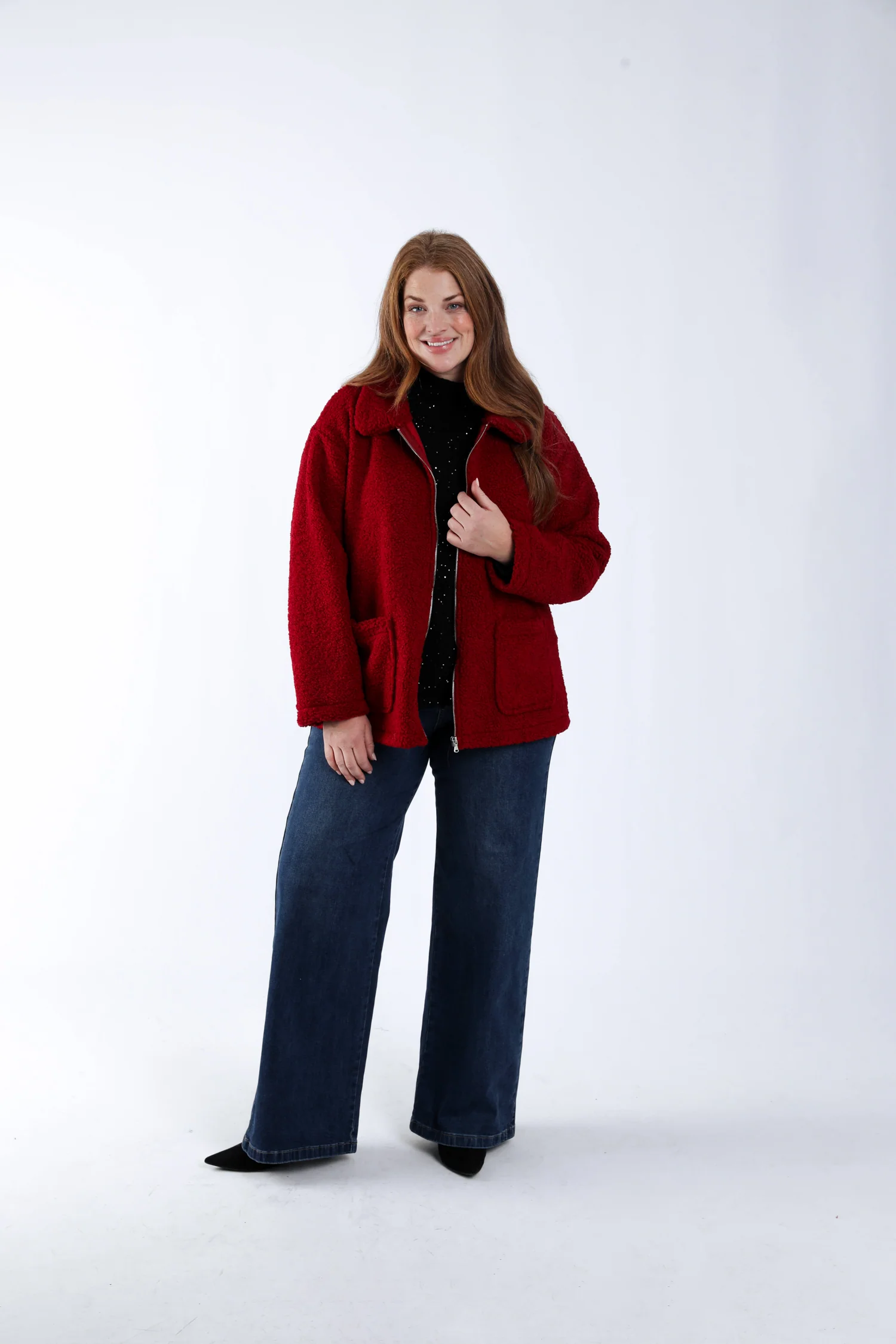 Manteau teddy uni - Image 7