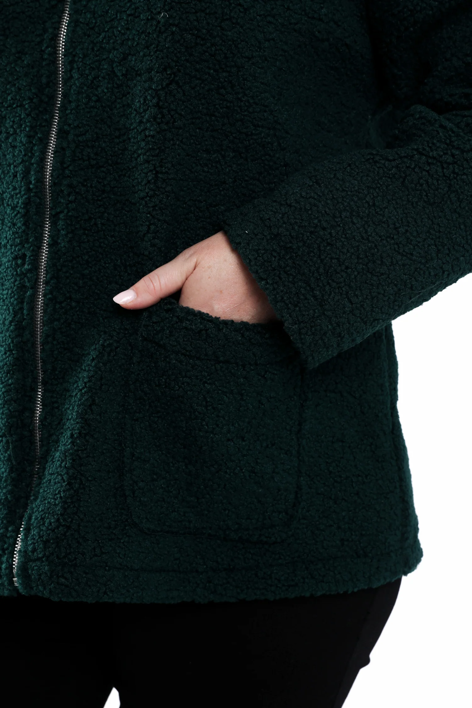 Manteau teddy uni - Image 5