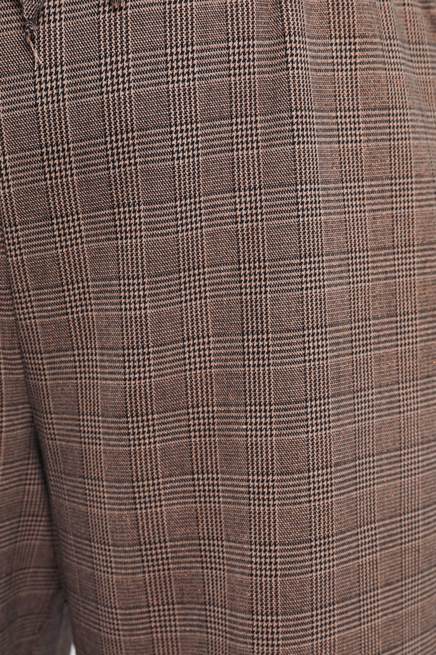 Pantalon à carreaux avec lurex - Image 6