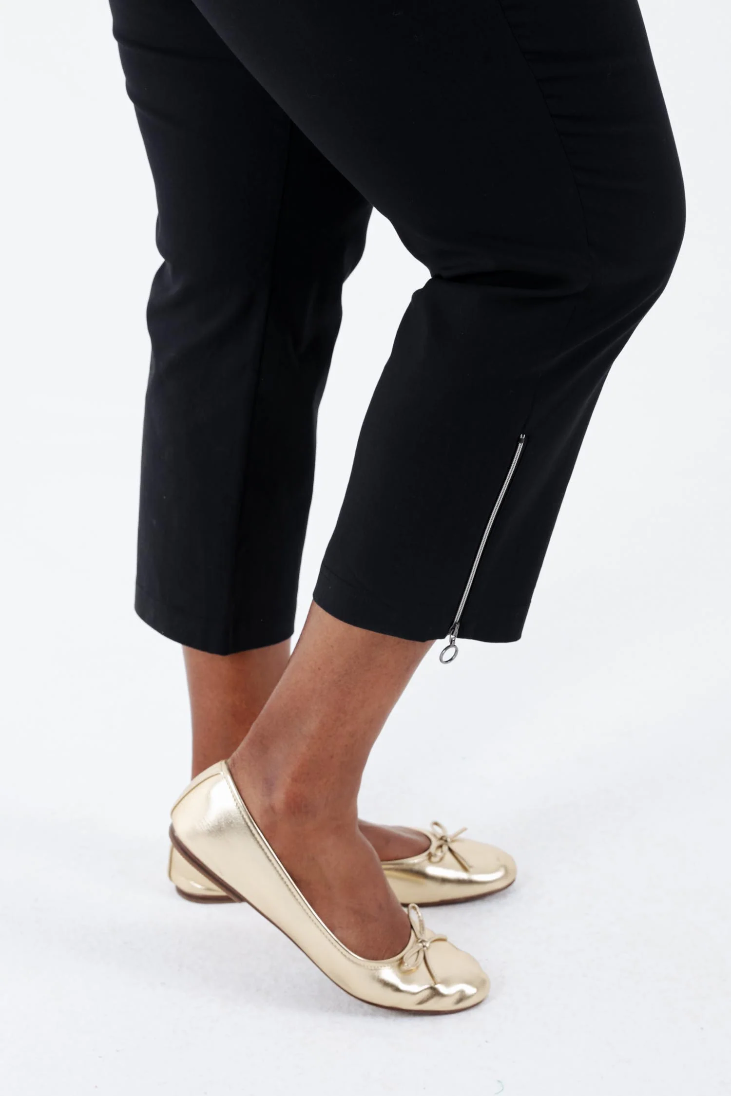 Pantalon bengaline 3/4 uni - Image 27