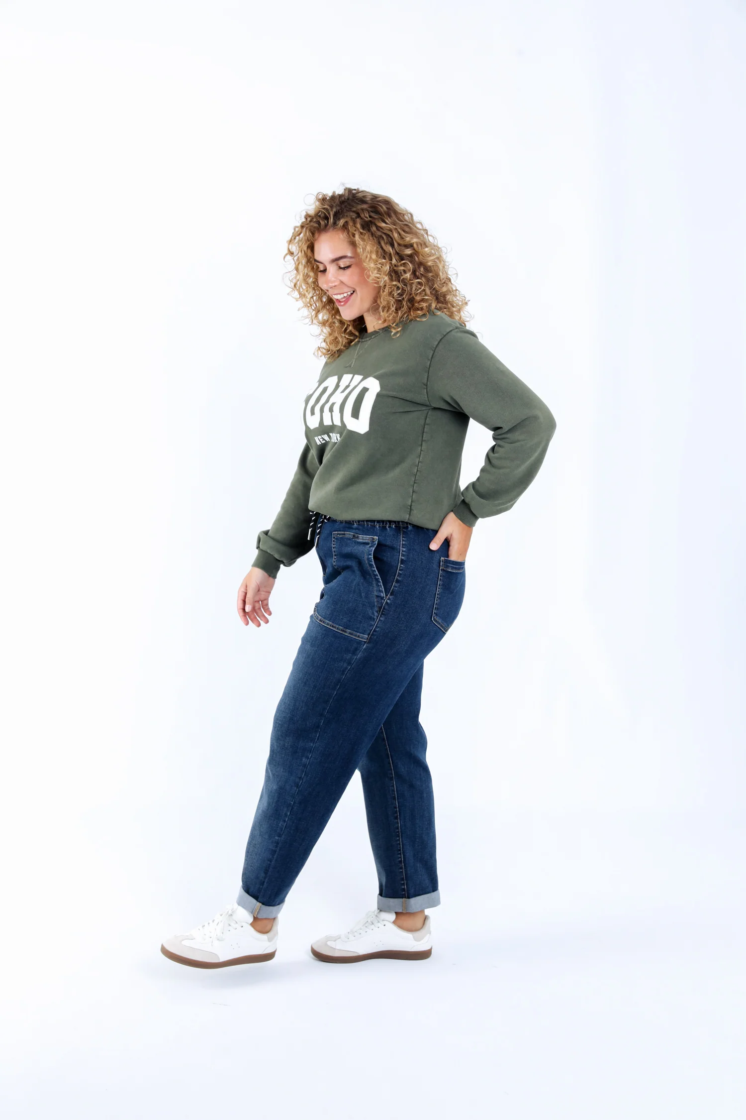 Pantalon chino en jeans - Image 7