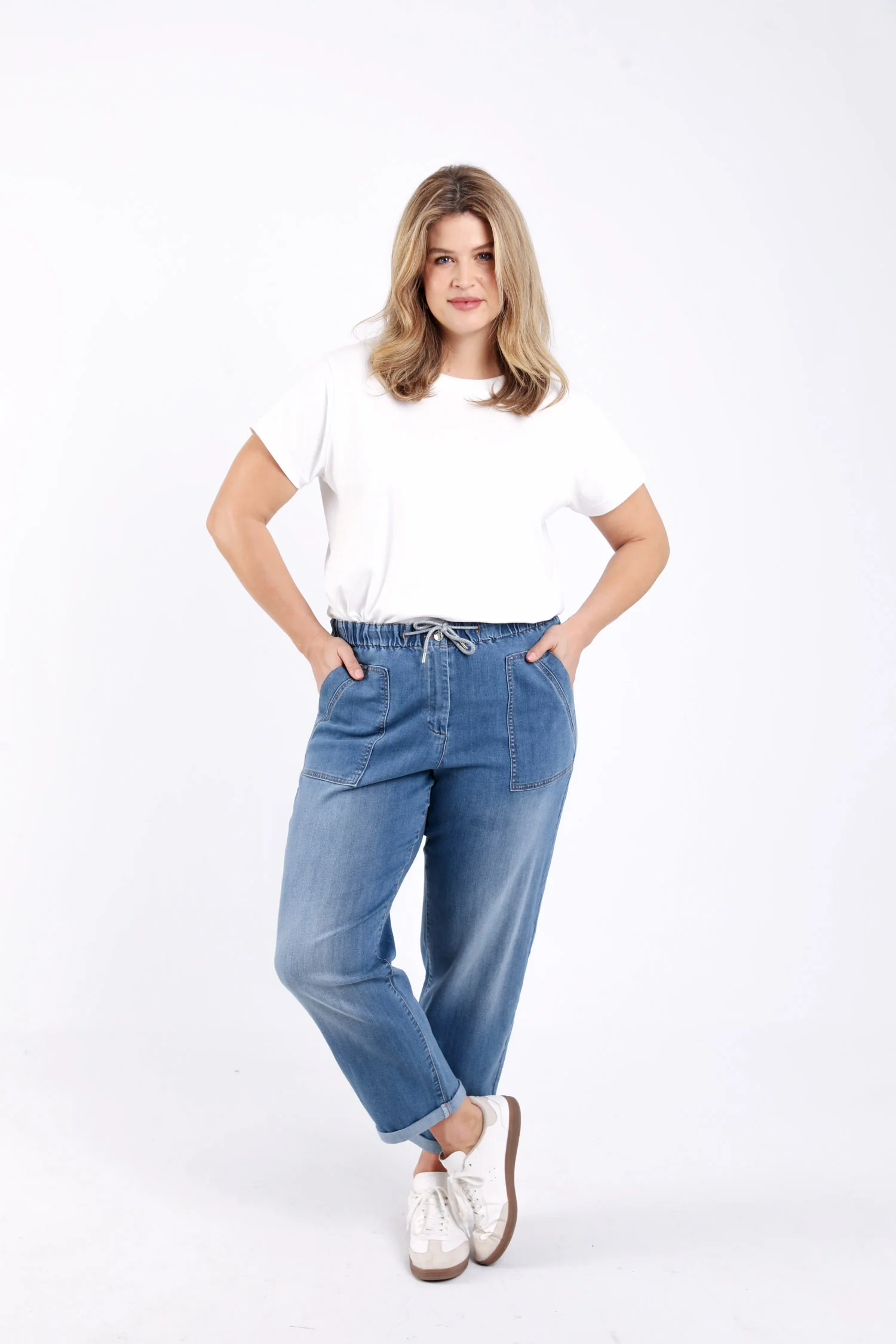 Pantalon chino en jeans - Image 5