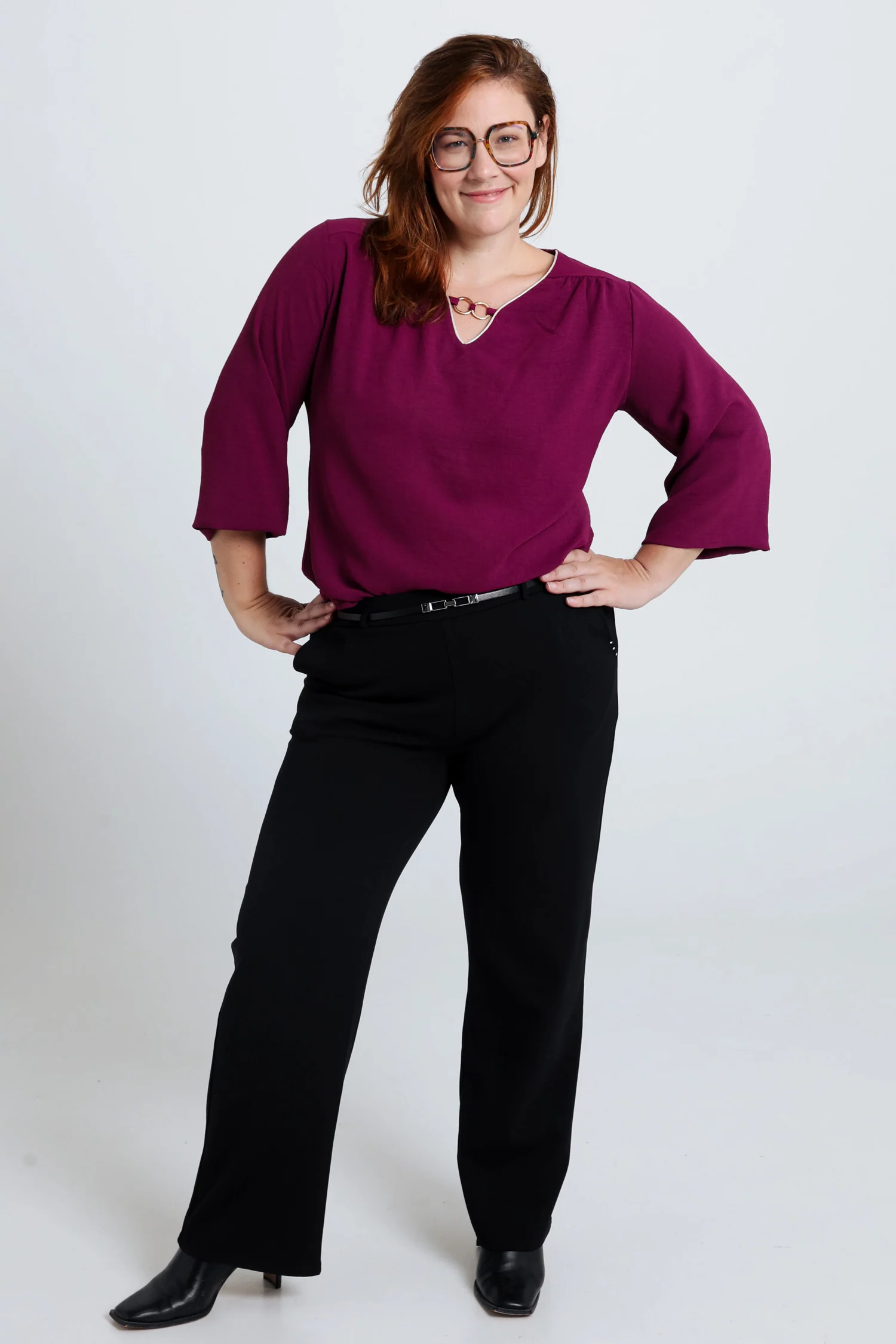 Pantalon droit uni - Image 6