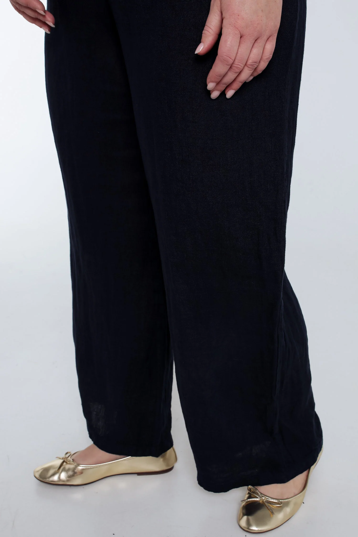 Pantalon en lin uni - Image 5