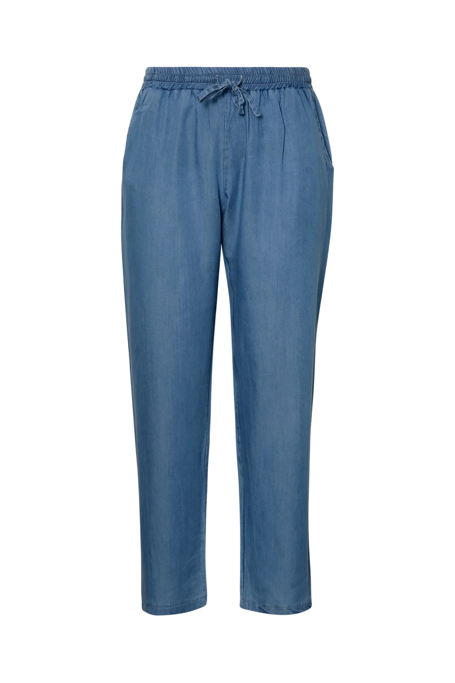 Pantalon en tencel uni - Image 10