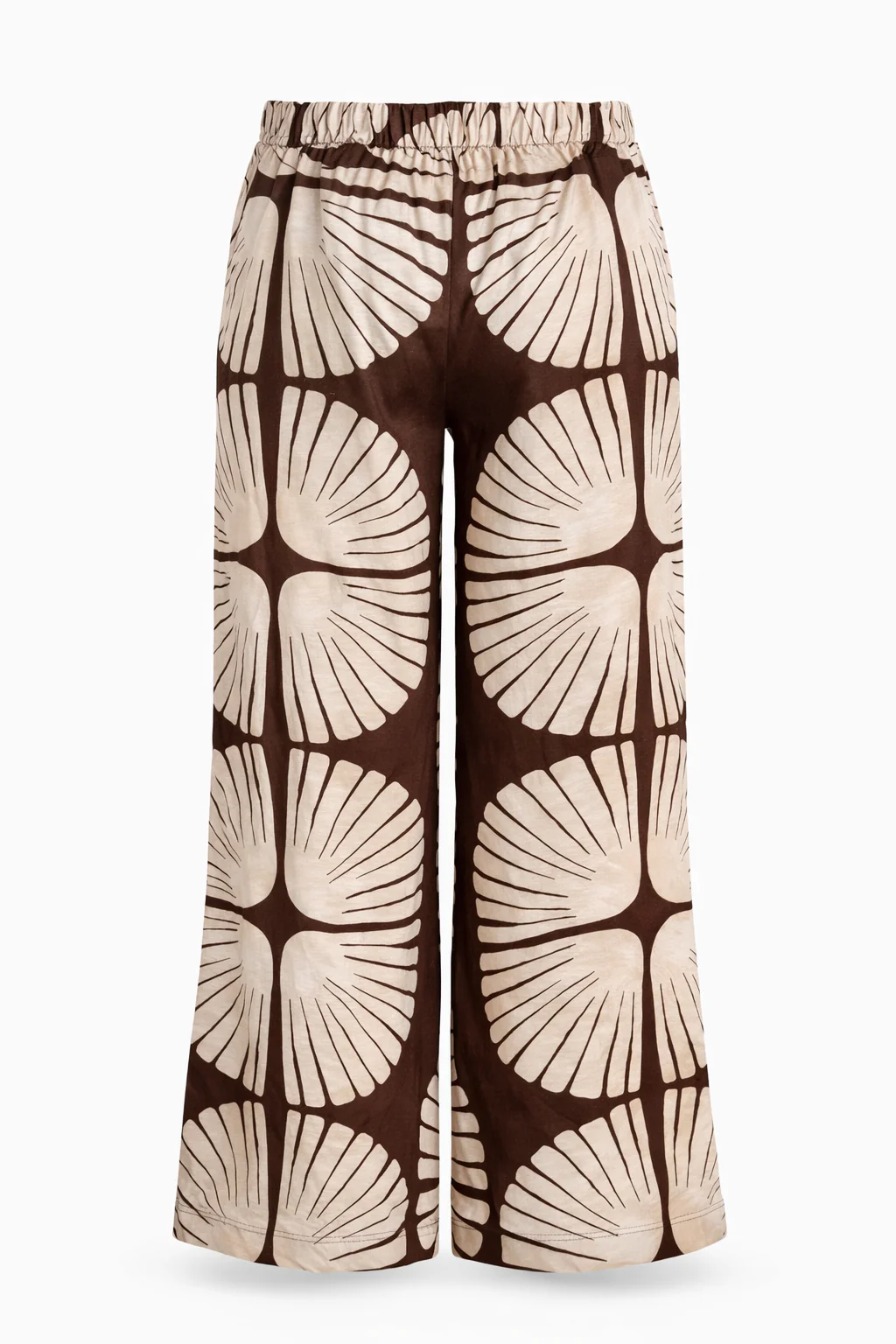 Pantalon en viscose imprimé graphique bicolore - Image 9
