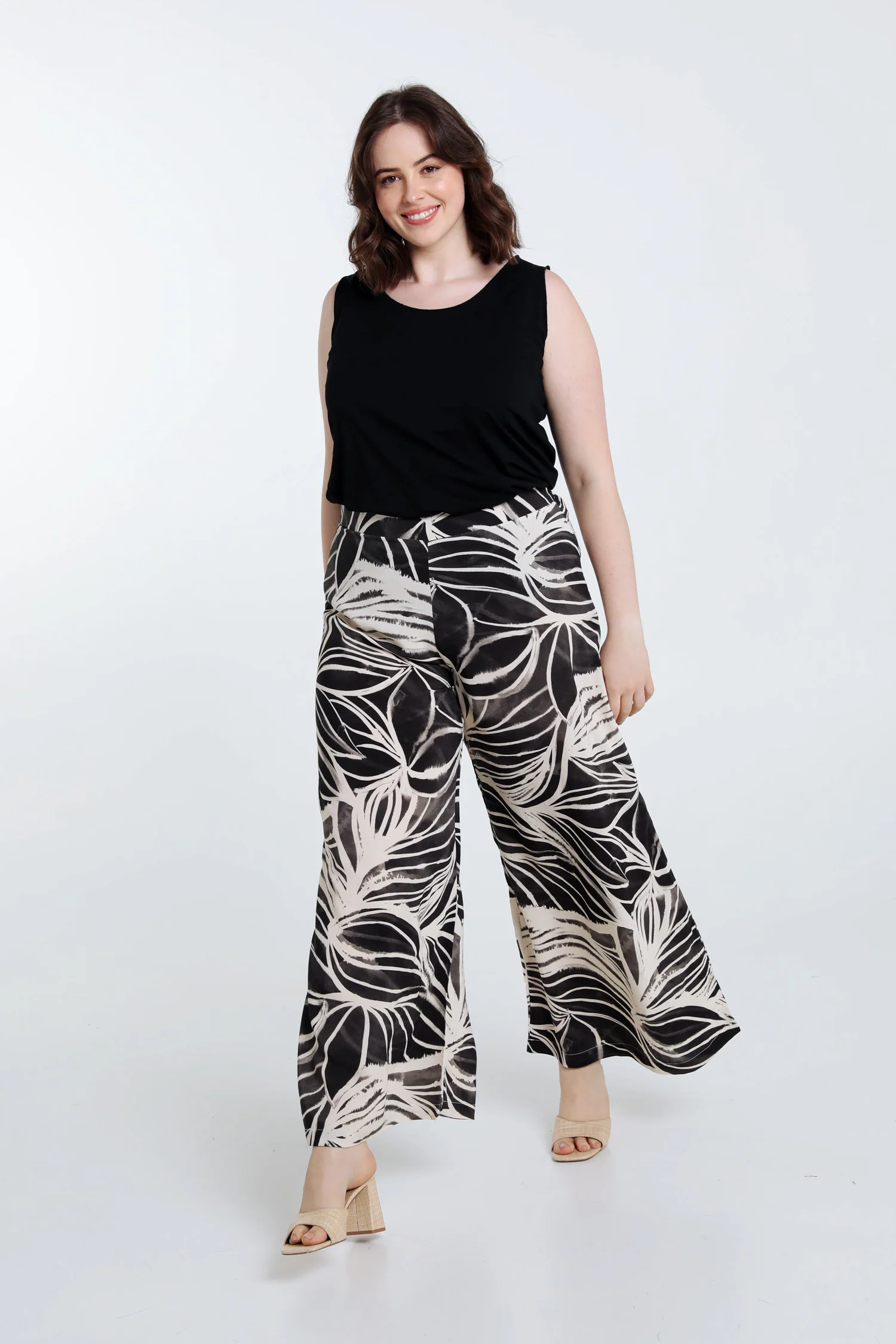 Pantalon feuillage en viscose - Image 6
