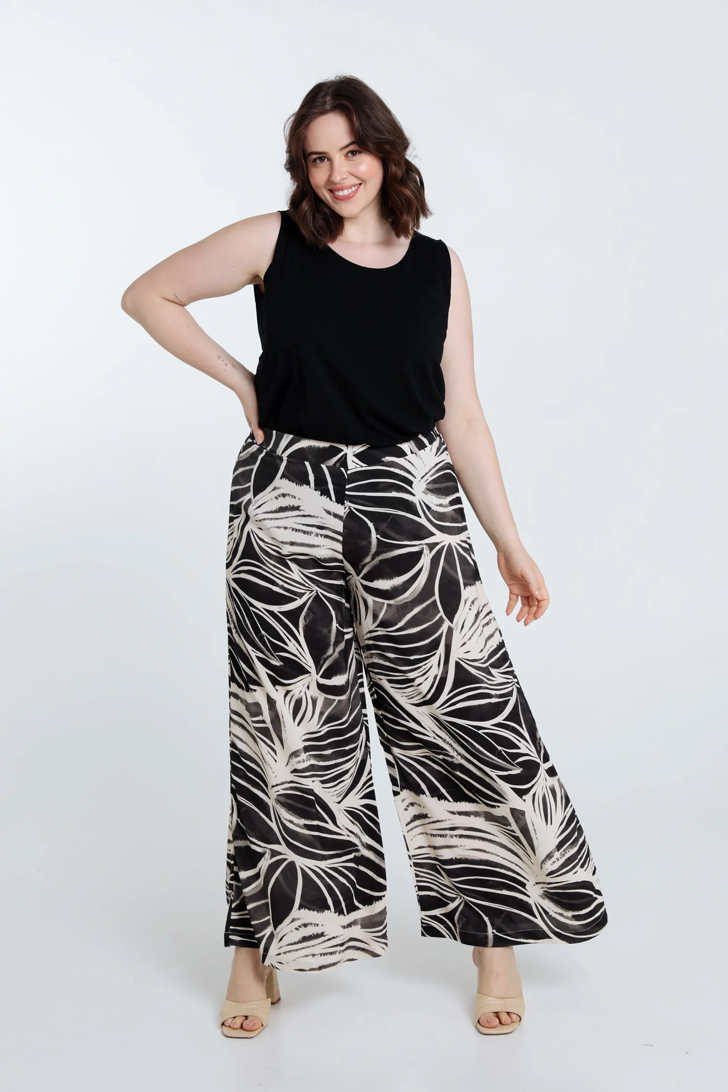 Pantalon feuillage en viscose - Image 7