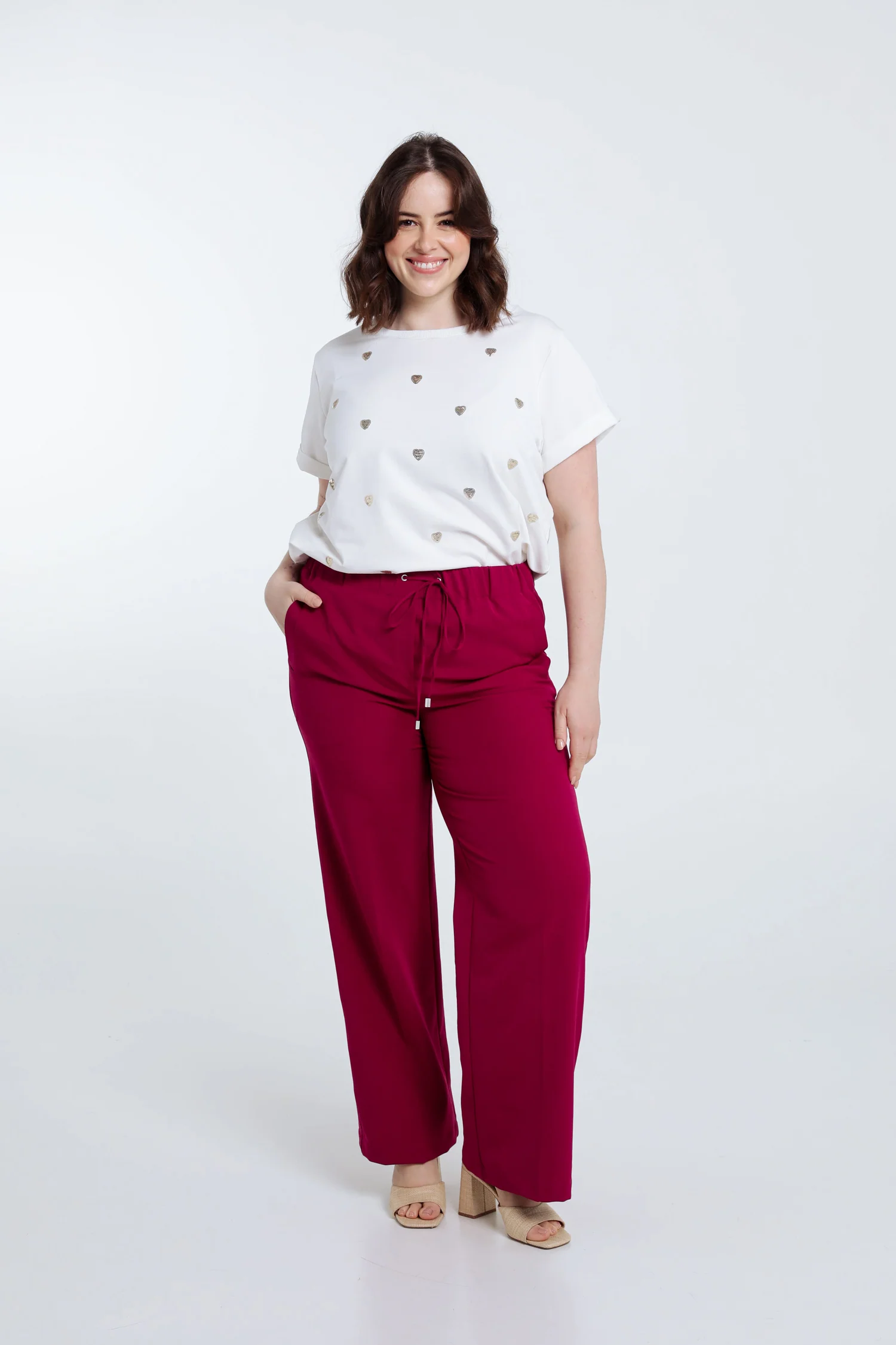 Pantalon fluide avec pli - Image 7