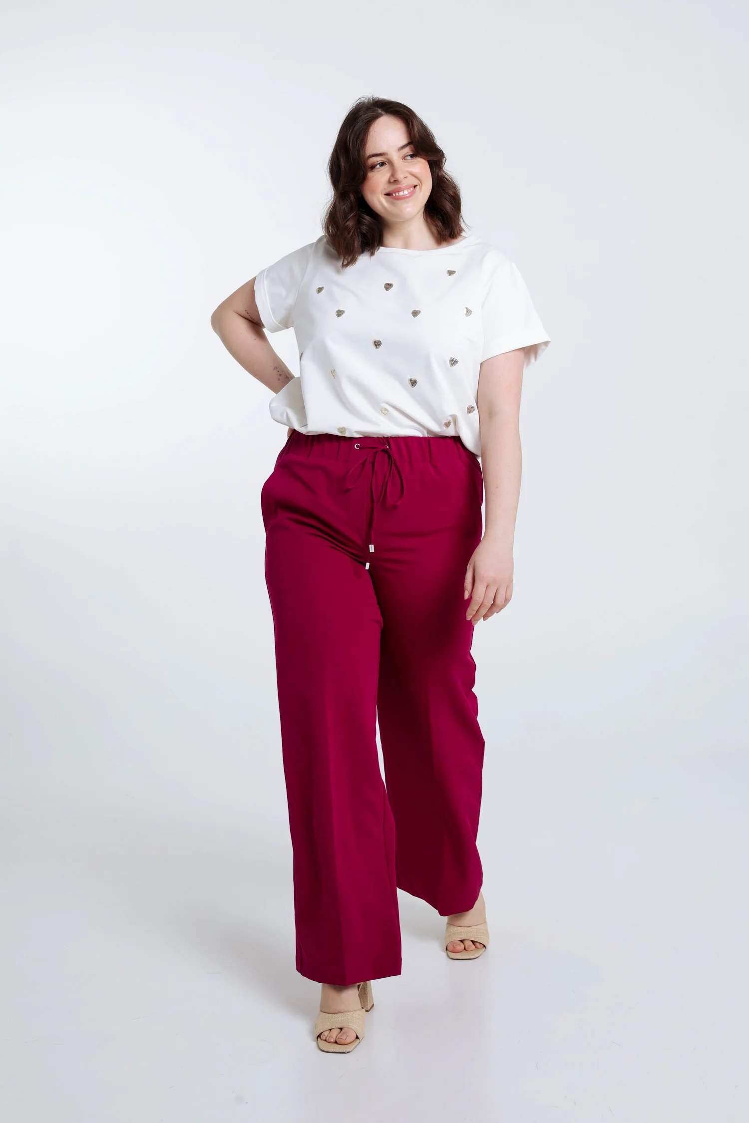 Pantalon fluide avec pli - Image 9