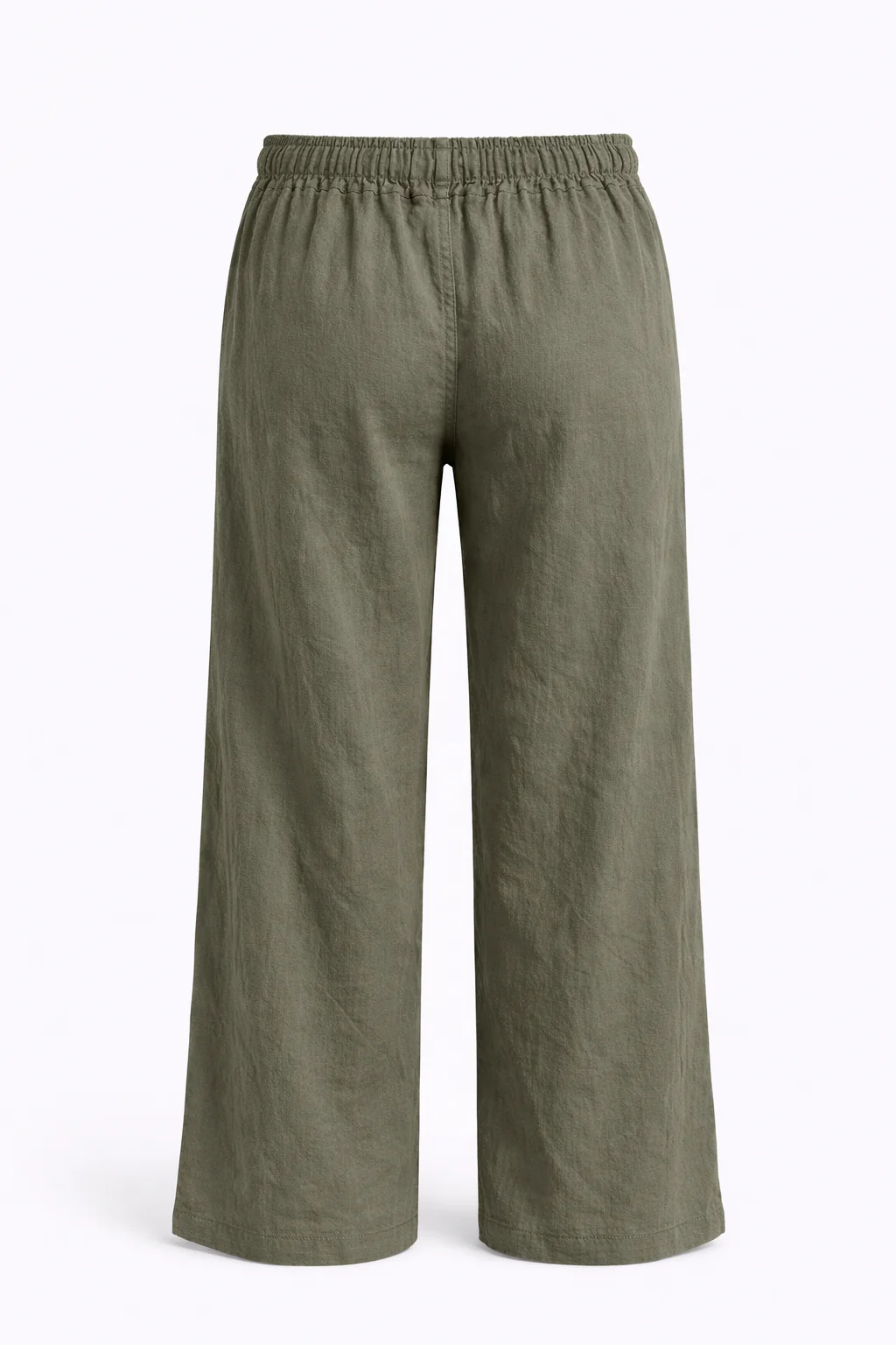Pantalon large en lin - Image 2