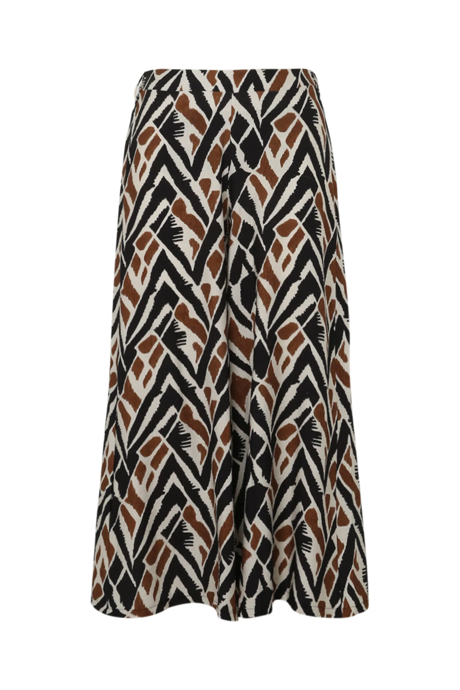 Pantalon large en viscose imprimé ethnique - Image 21
