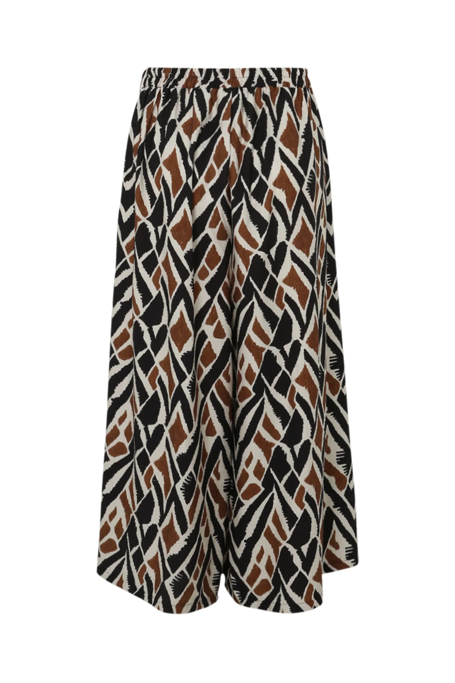 Pantalon large en viscose imprimé ethnique - Image 22