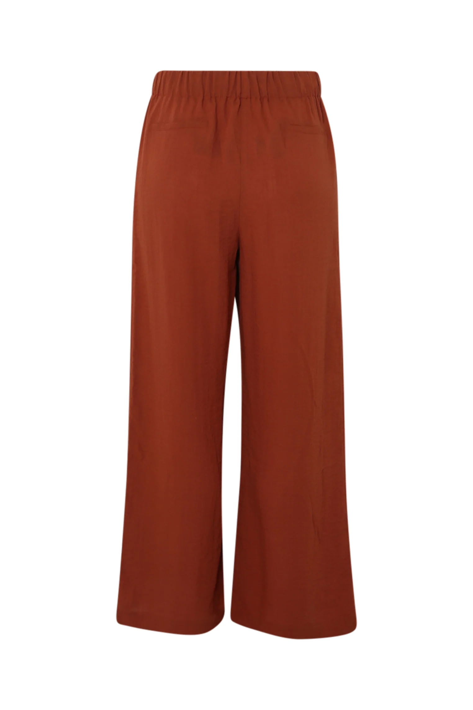Pantalon large en viscose uni - Image 14