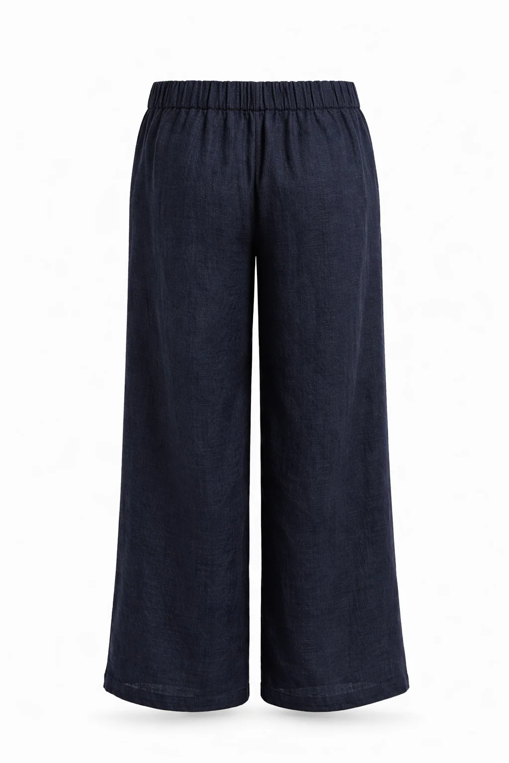 Pantalon large en viscose uni - Image 9