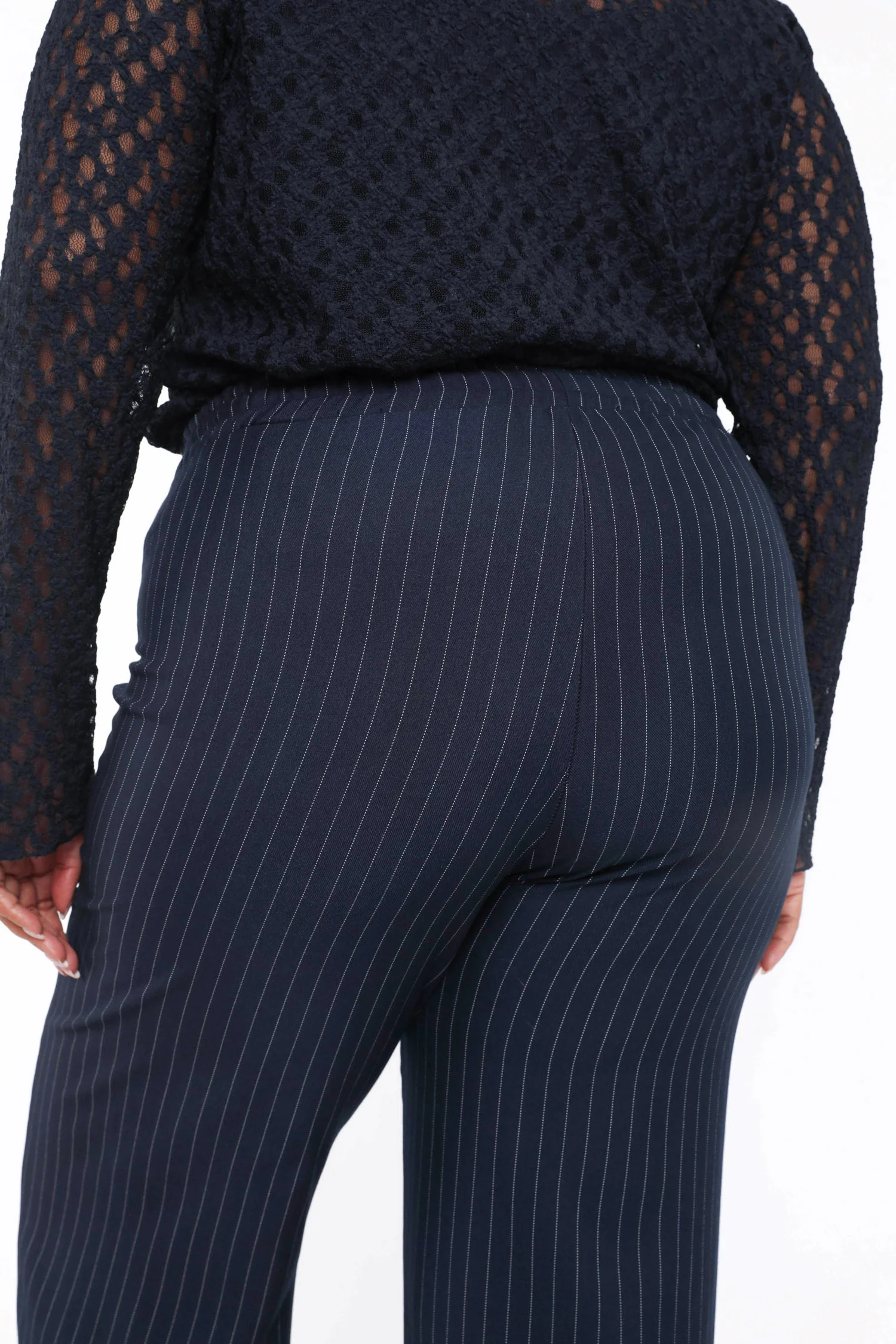 Pantalon large rayé - Image 6
