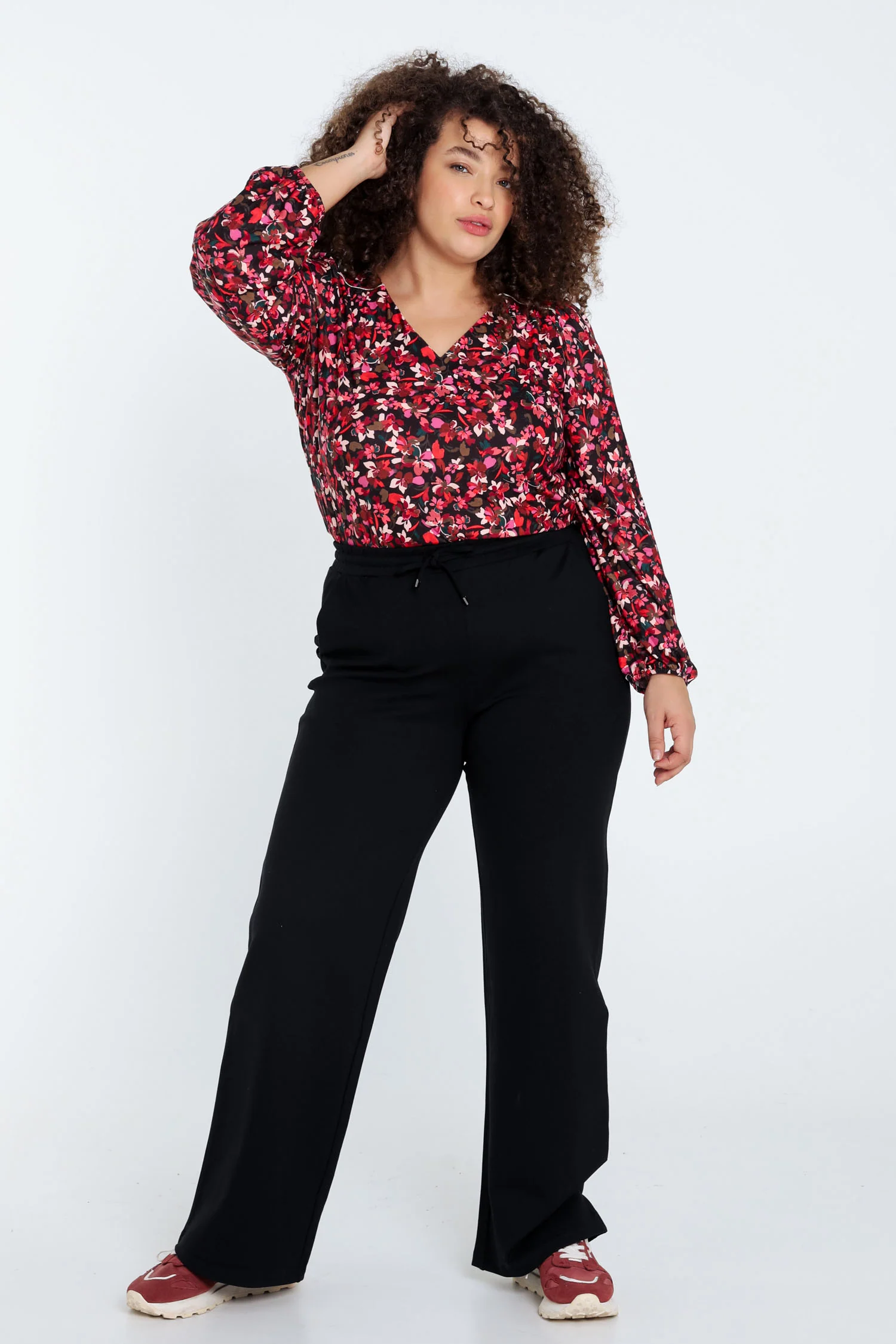 Pantalon large uni - Image 8