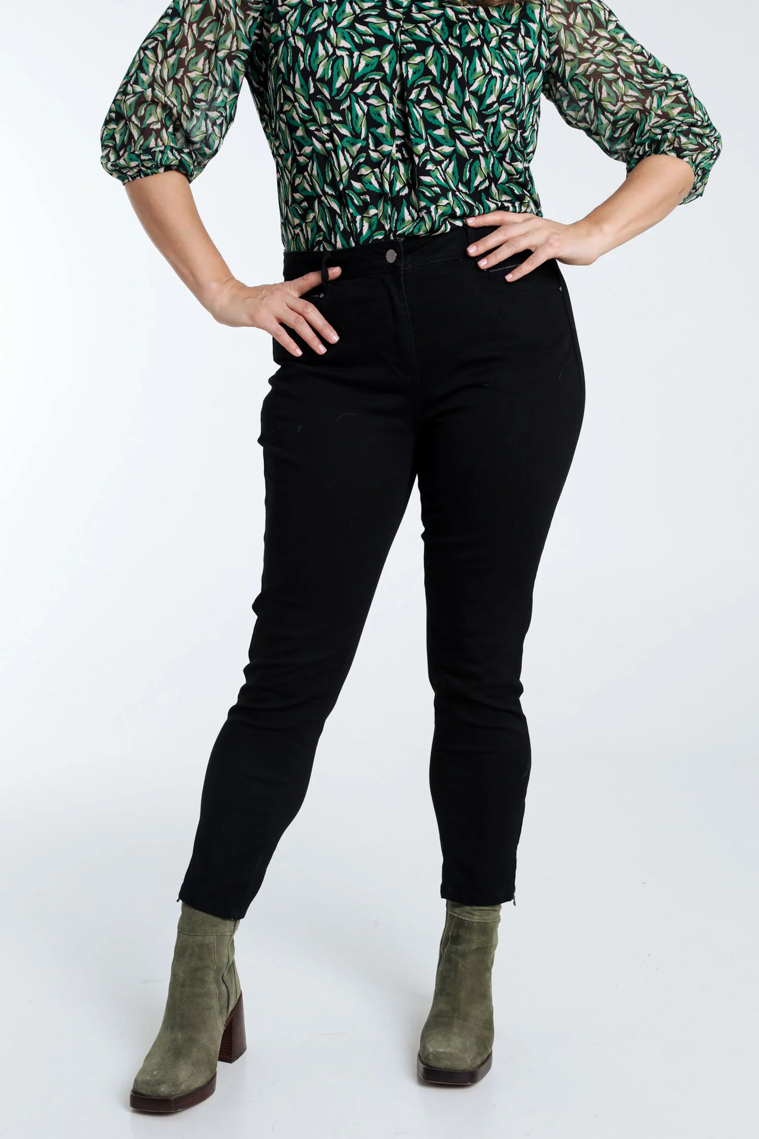 Pantalon Louise 7/8 en coton