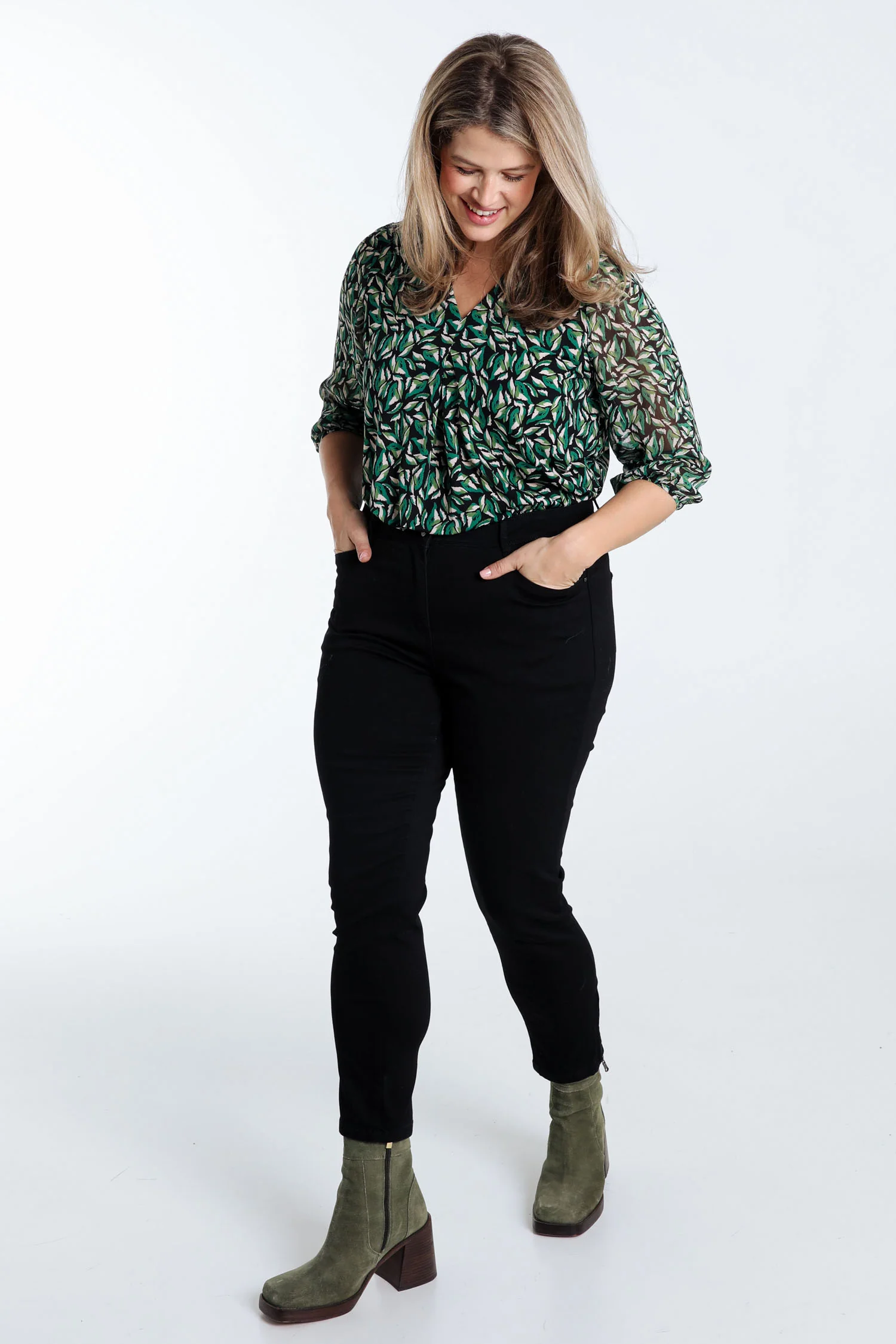 Pantalon Louise 7/8 en coton - Image 7