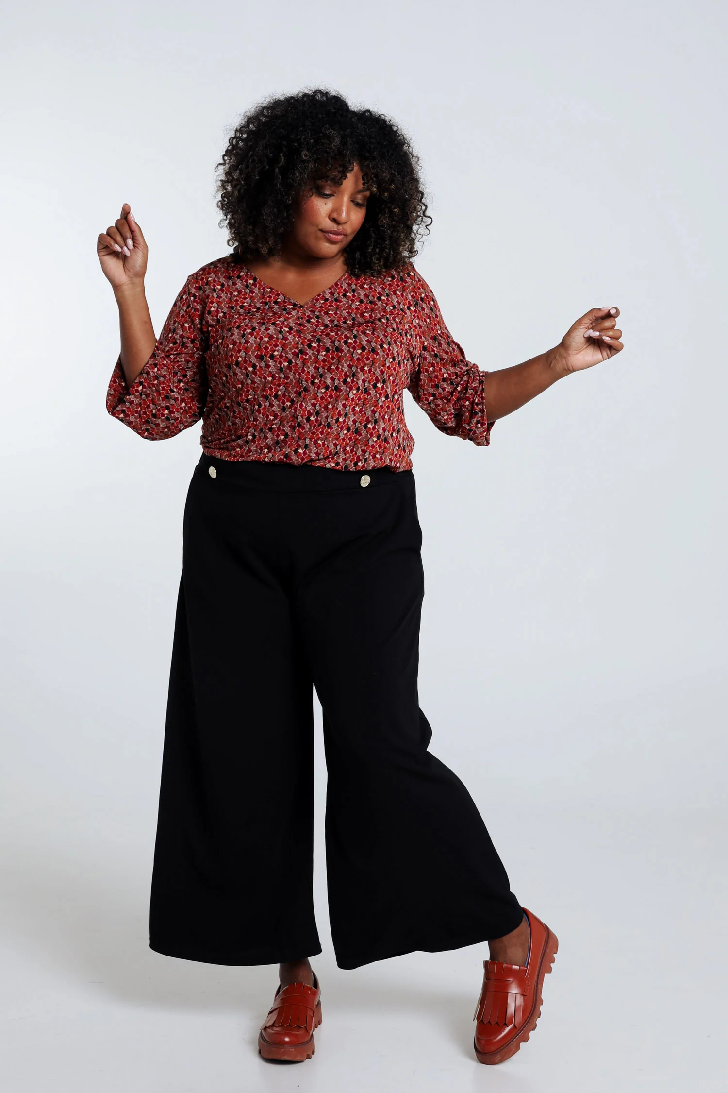 Pantalon Palazzo 7/8 - Image 5
