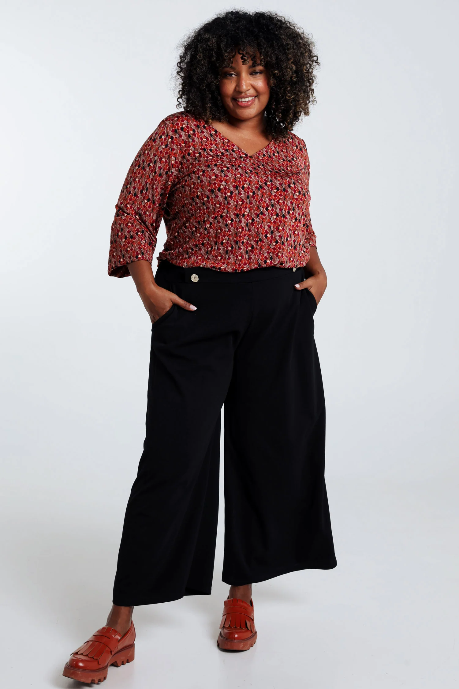 Pantalon Palazzo 7/8 - Image 6