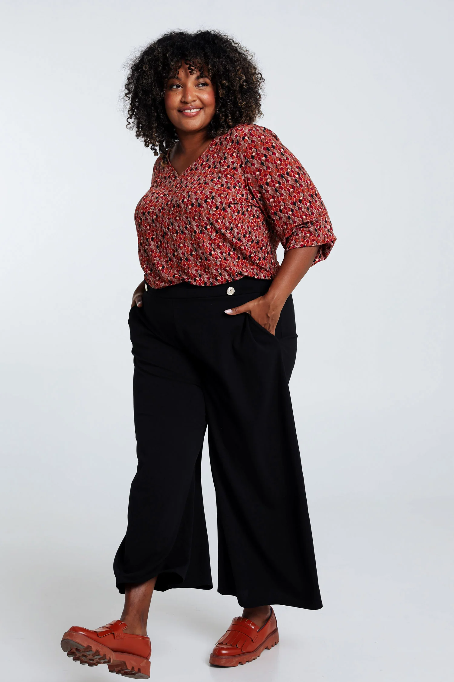 Pantalon Palazzo 7/8 - Image 7