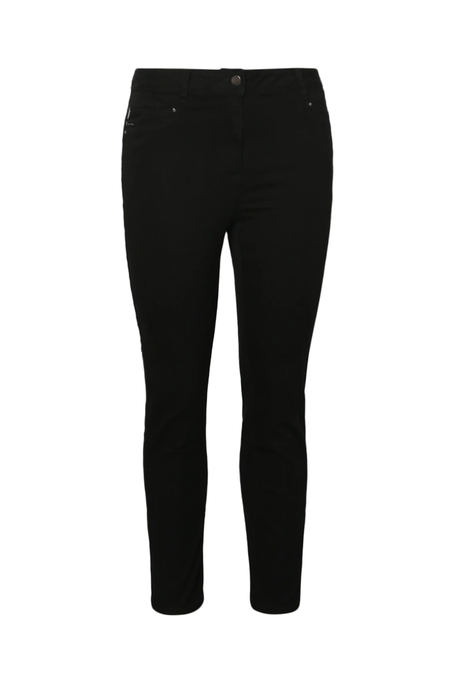 Pantalon slim 7/8 uni Louise - Image 7