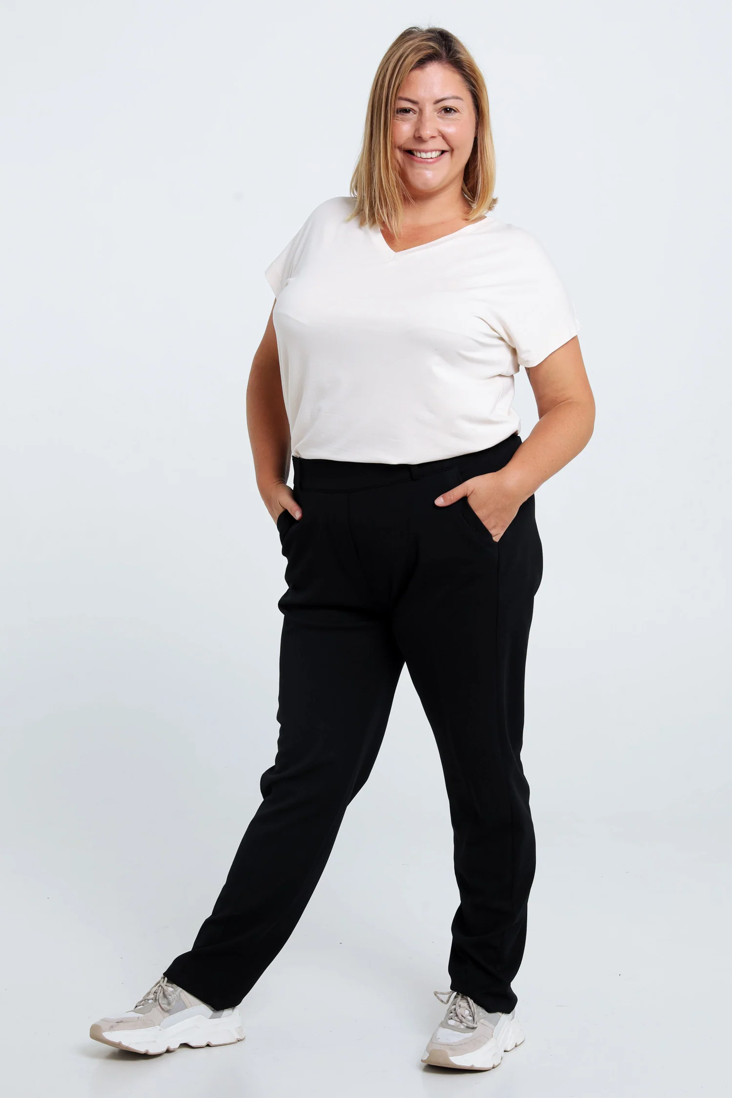 Pantalon slim avec surpiqûre - Image 8