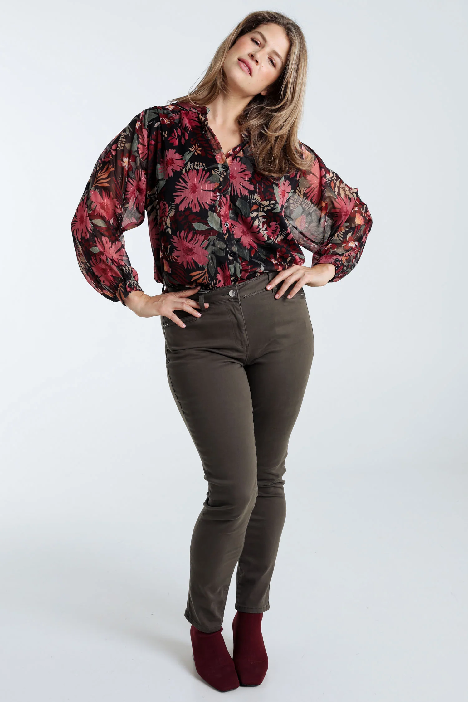 Pantalon slim Louise L32 - Image 18