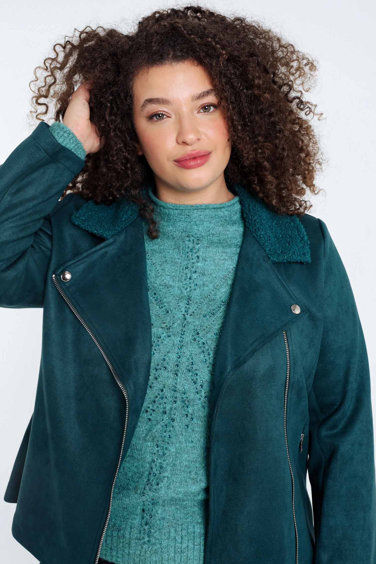 Perfecto uni col bouclette - Image 15
