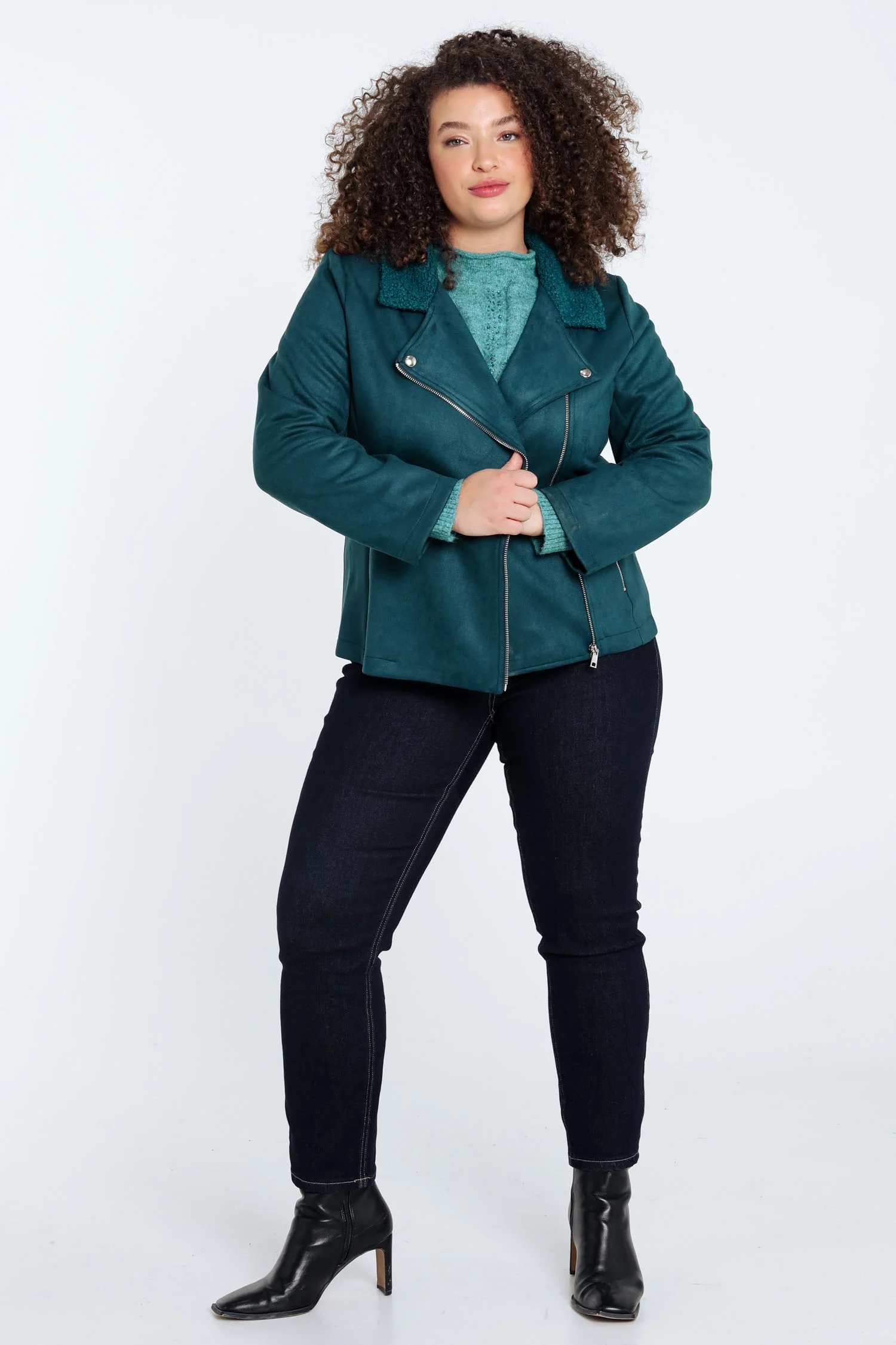 Perfecto uni col bouclette - Image 18