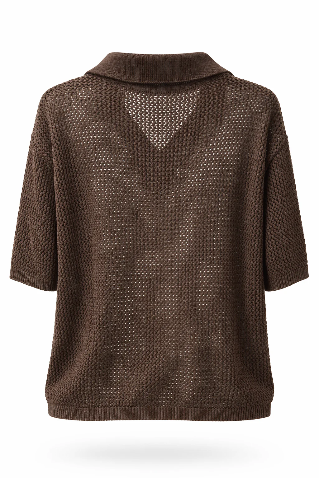 Polo effet crochet uni - Image 2