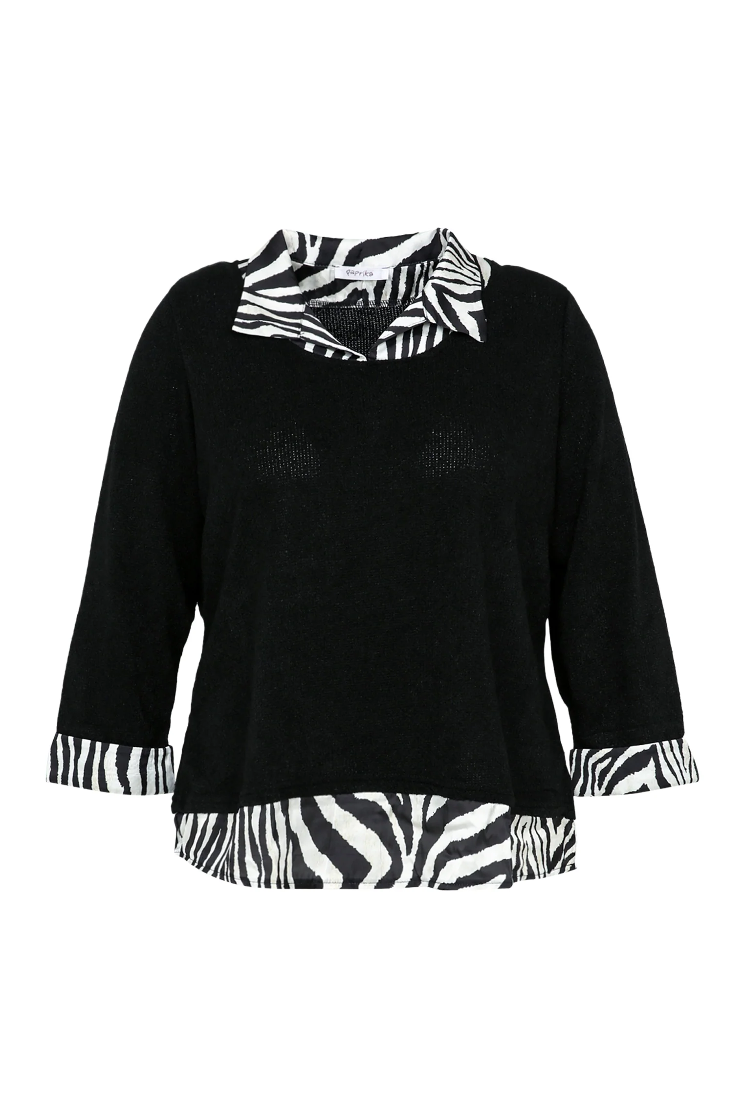 Pull 2 en 1 imprimé zèbre - Image 10