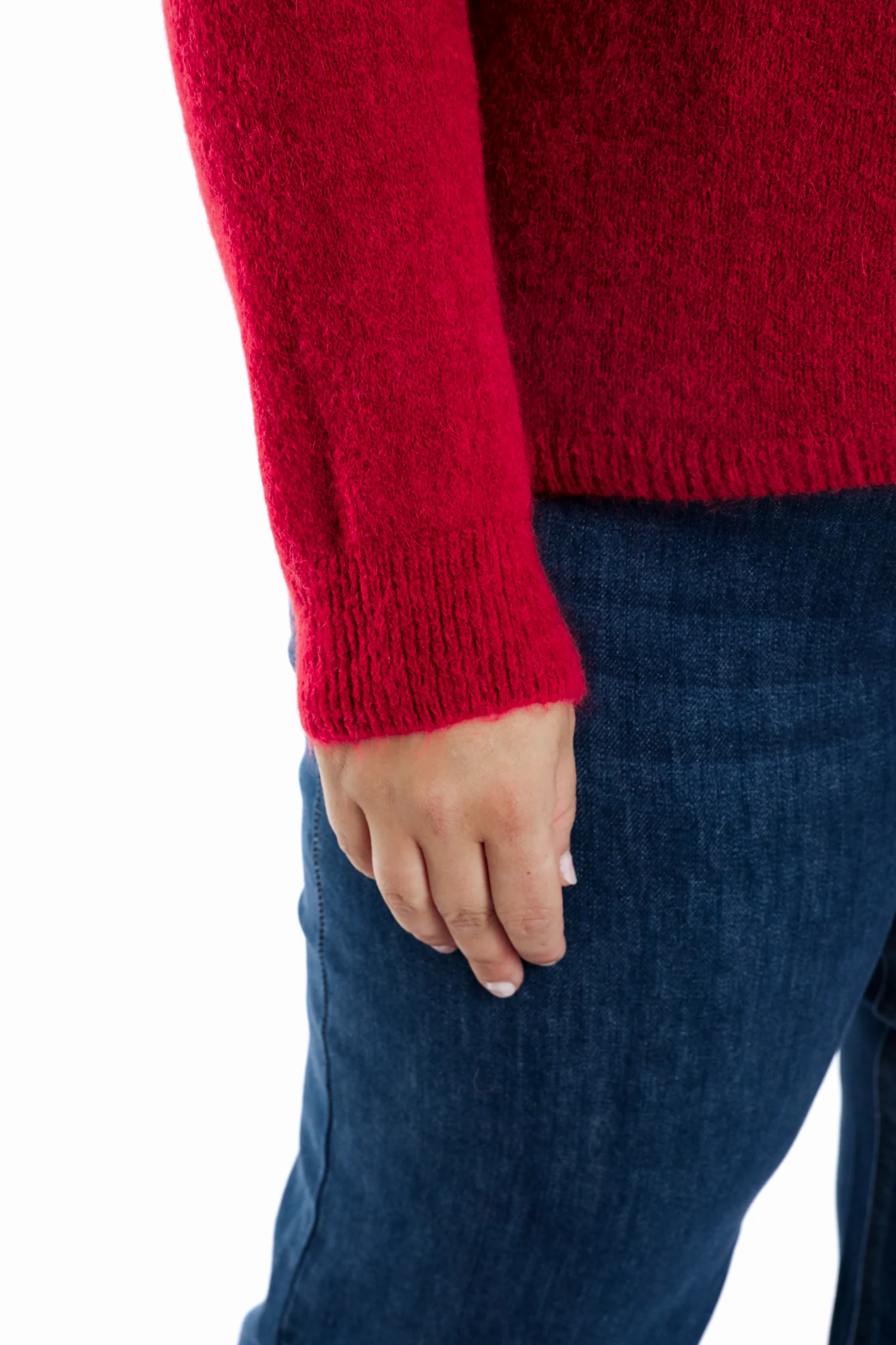 Pull avec alpaga uni - Image 4
