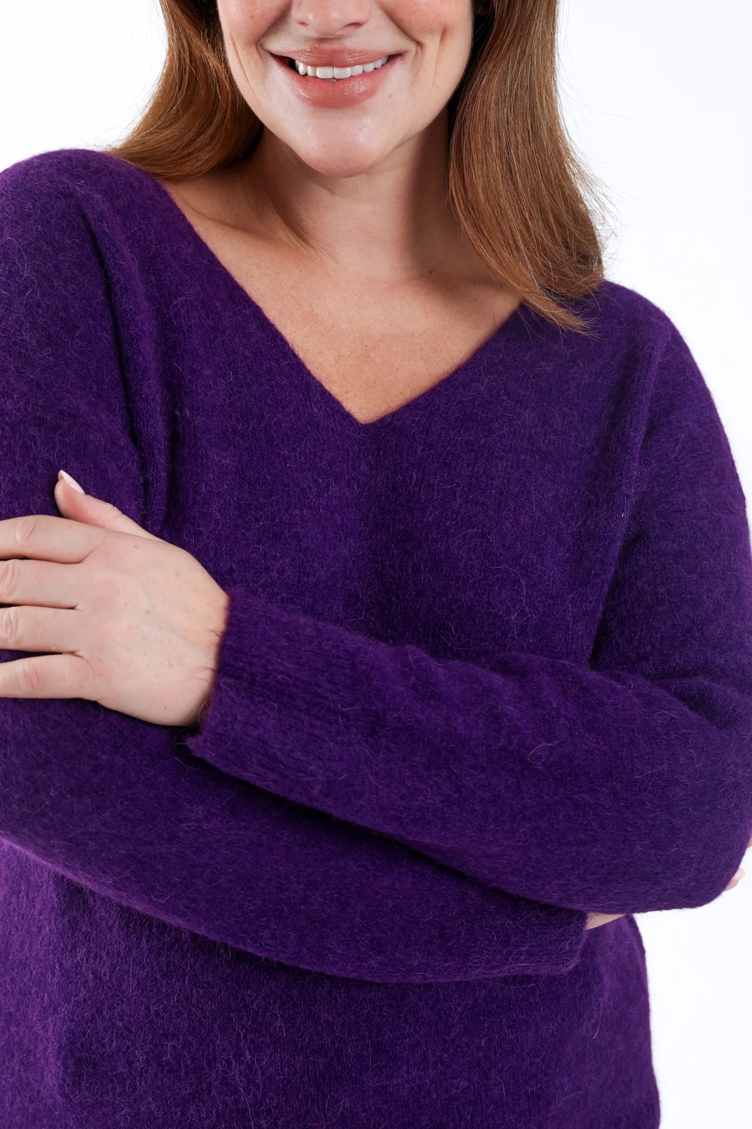 Pull avec alpaga uni - Image 4