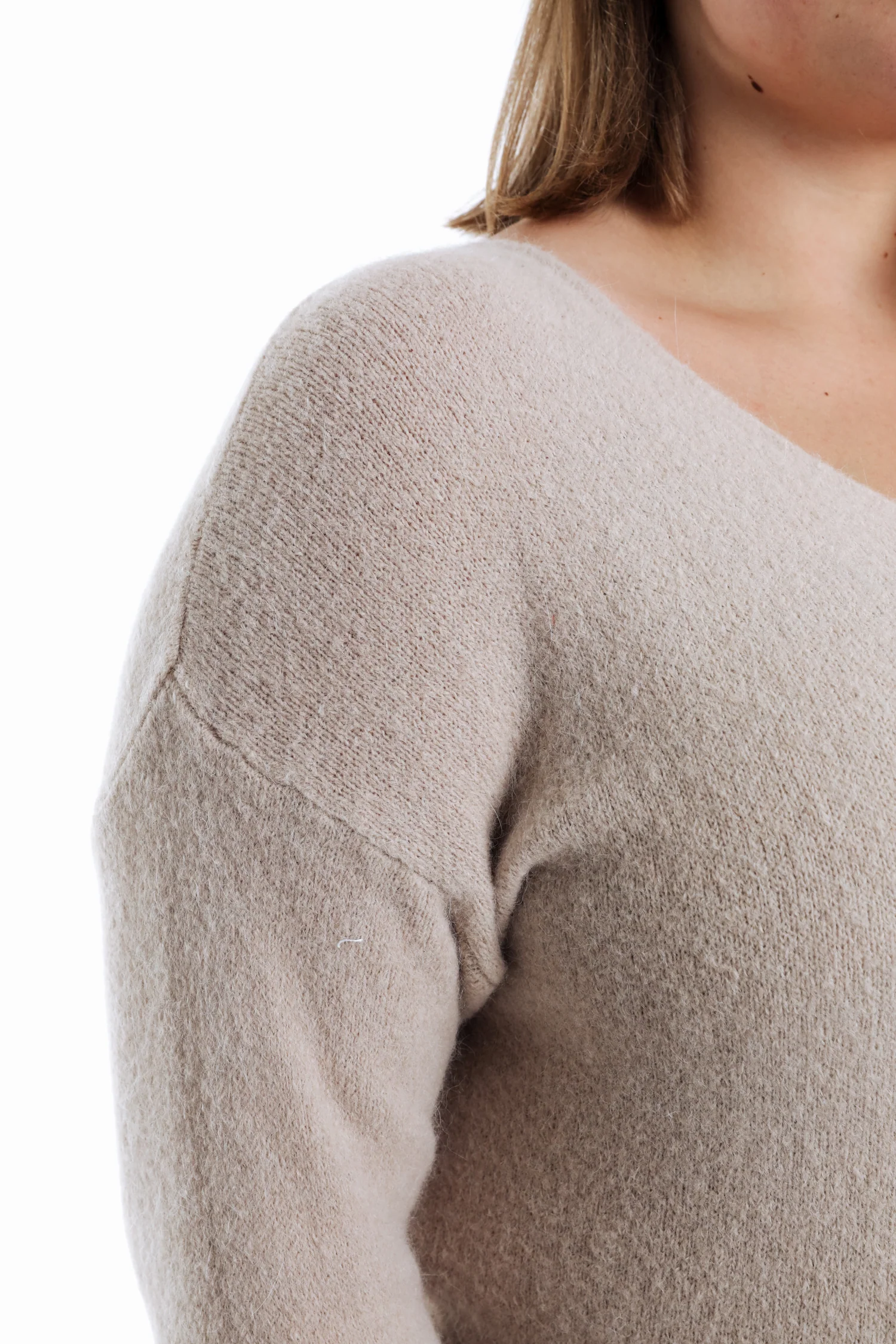 Pull avec alpaga uni - Image 4