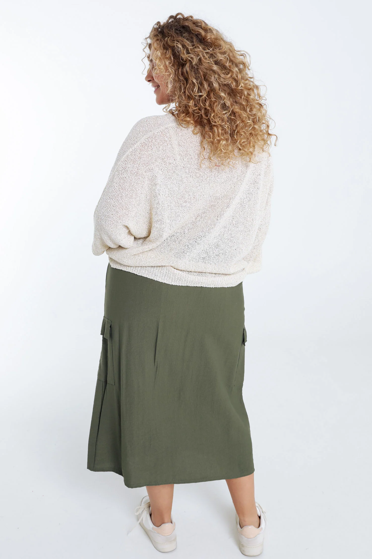 Pull boîte en coton avec lurex - Image 2