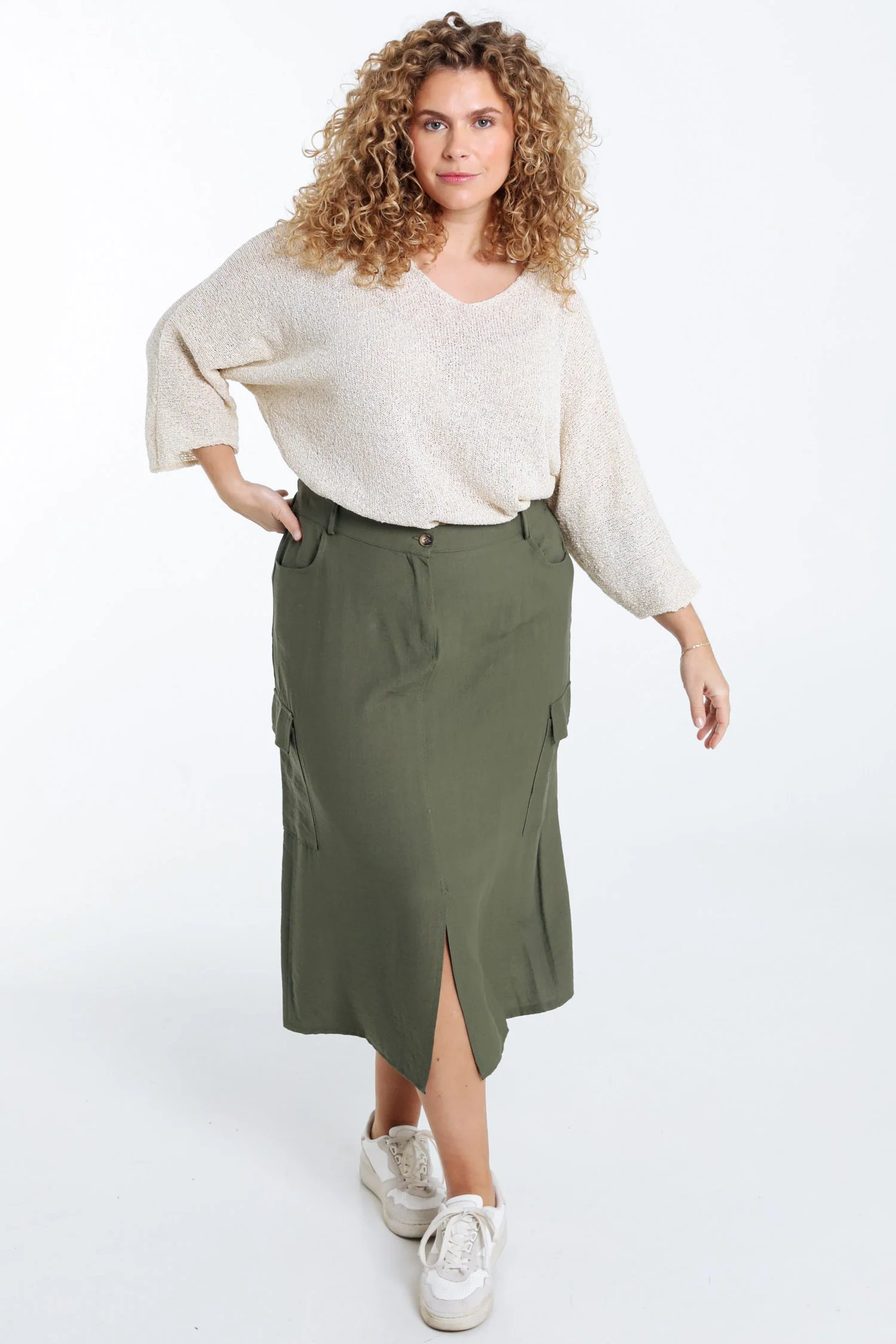 Pull boîte en coton avec lurex - Image 7
