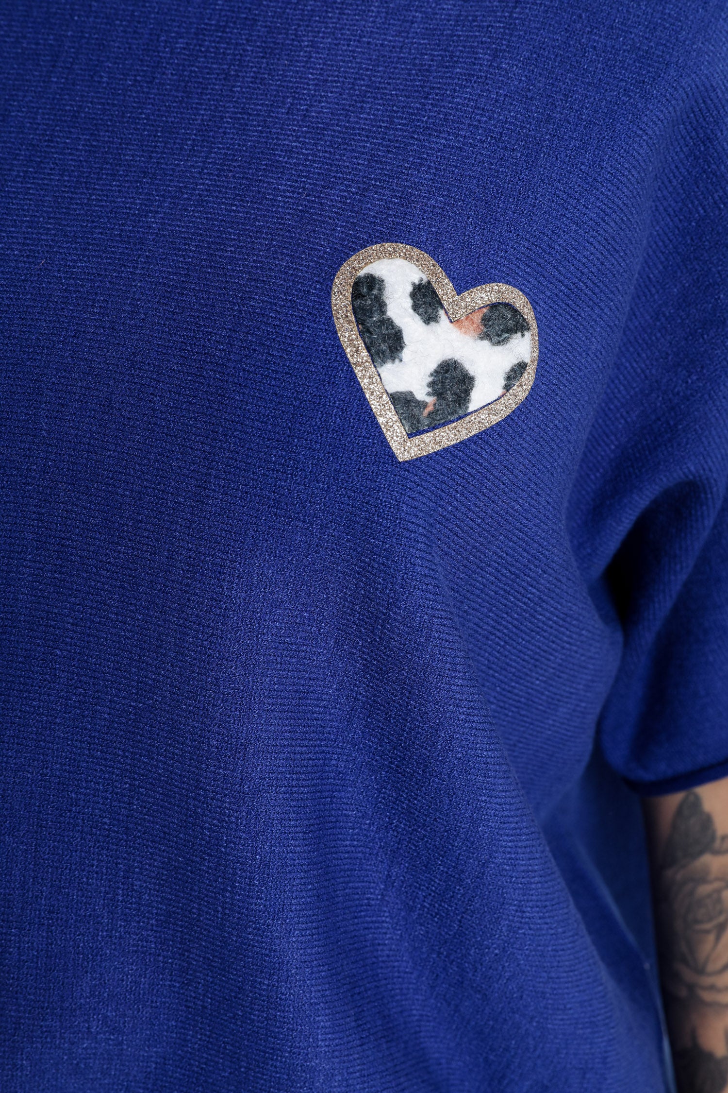 Pull cape uni avec coeur - Image 26