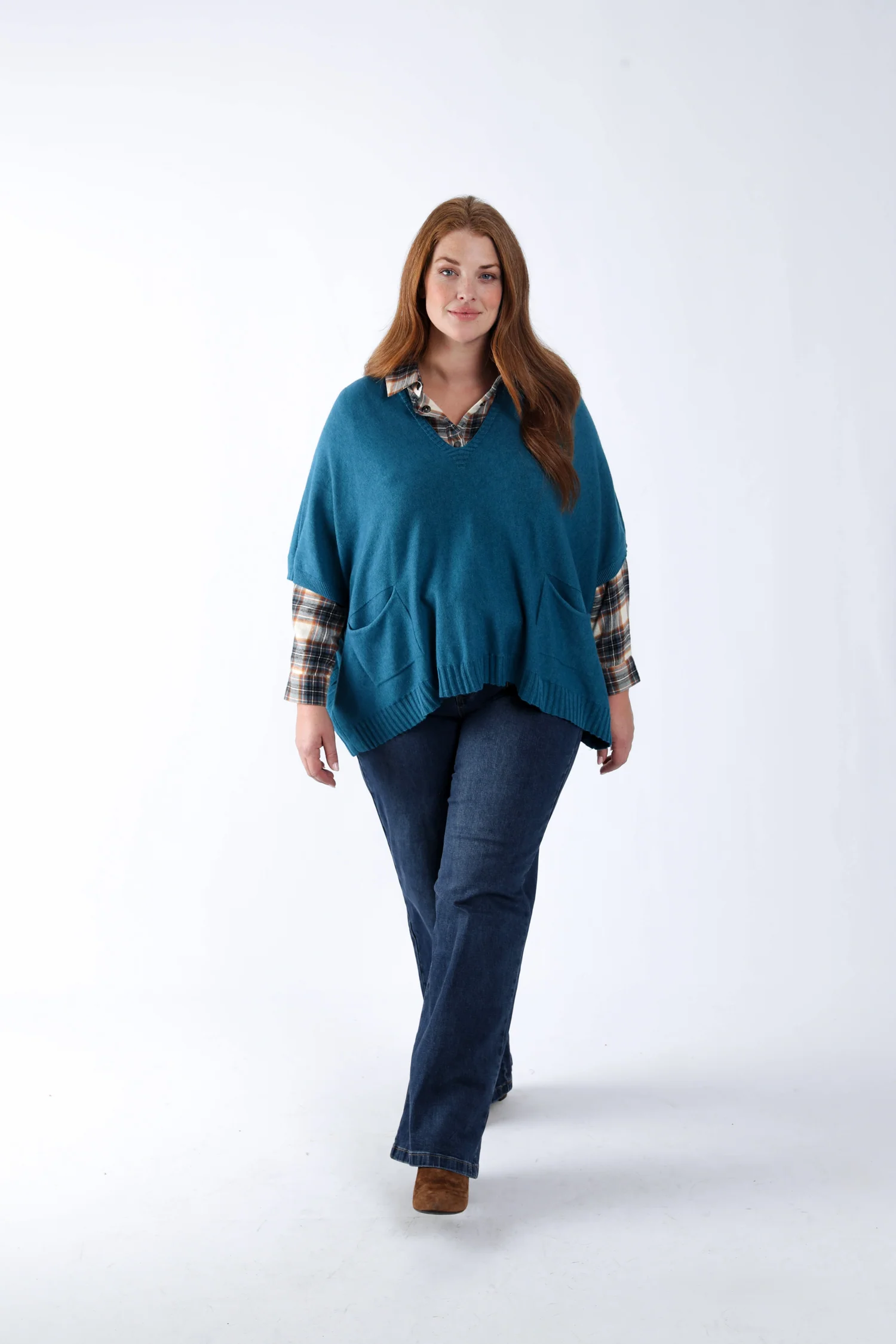 Pull court uni en viscose - Image 6