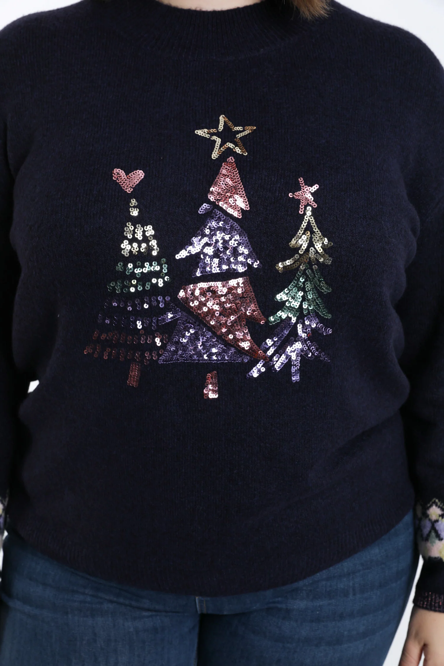 Pull de noël avec sapins - Image 4