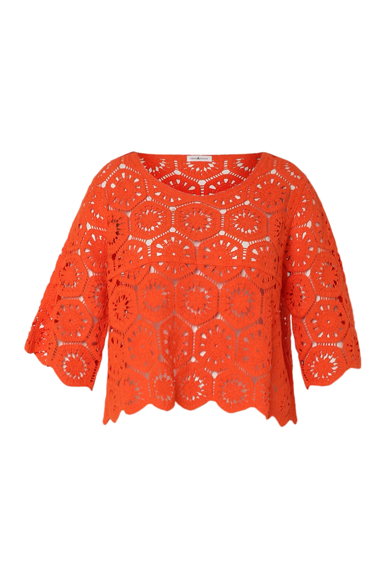 Pull en crochet uni - Image 32